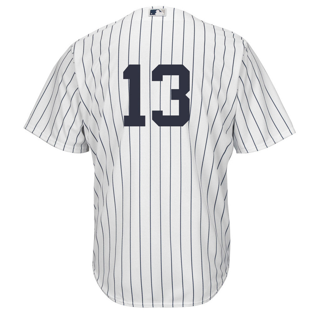 Men's New York Yankees Alex Rodriguez Replica Home Jersey - White - vstockx