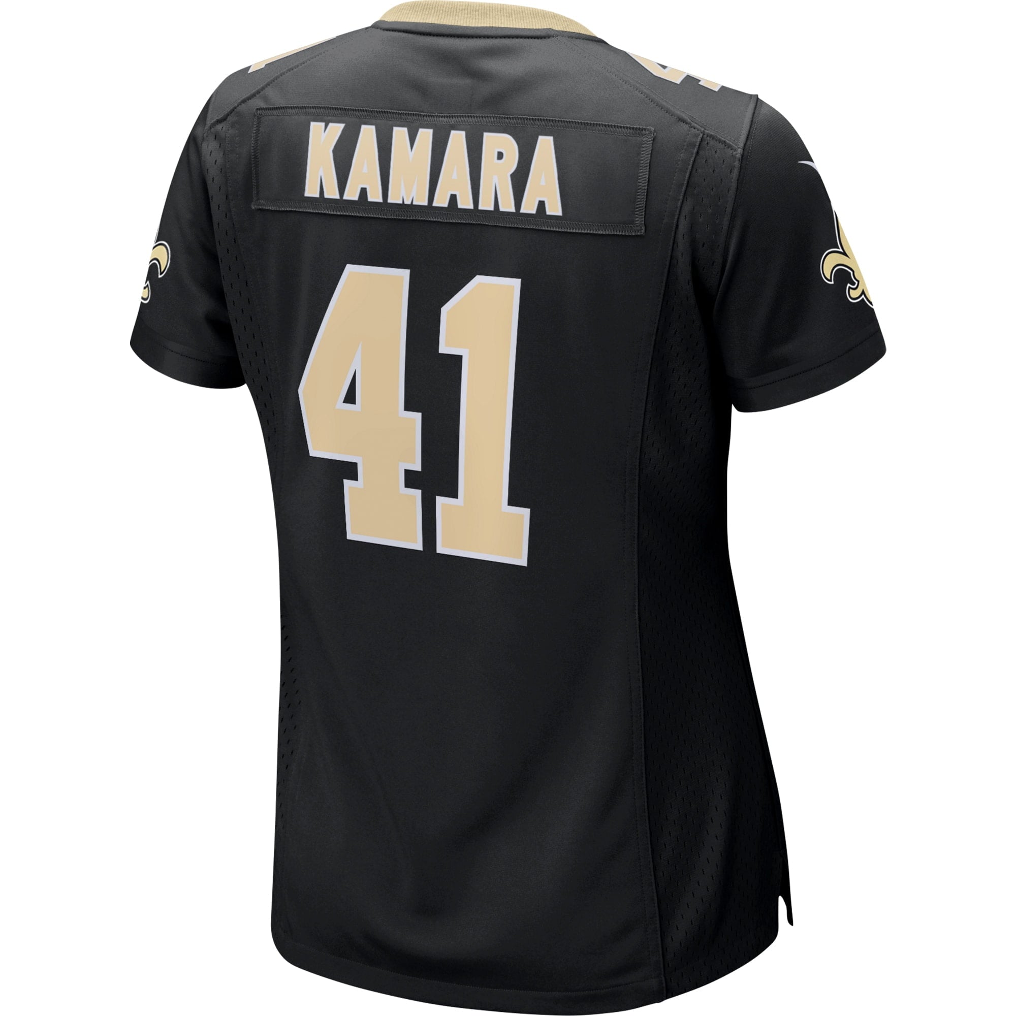 Women's Nike Alvin Kamara Black New Orleans Saints Game Jersey - vstockx