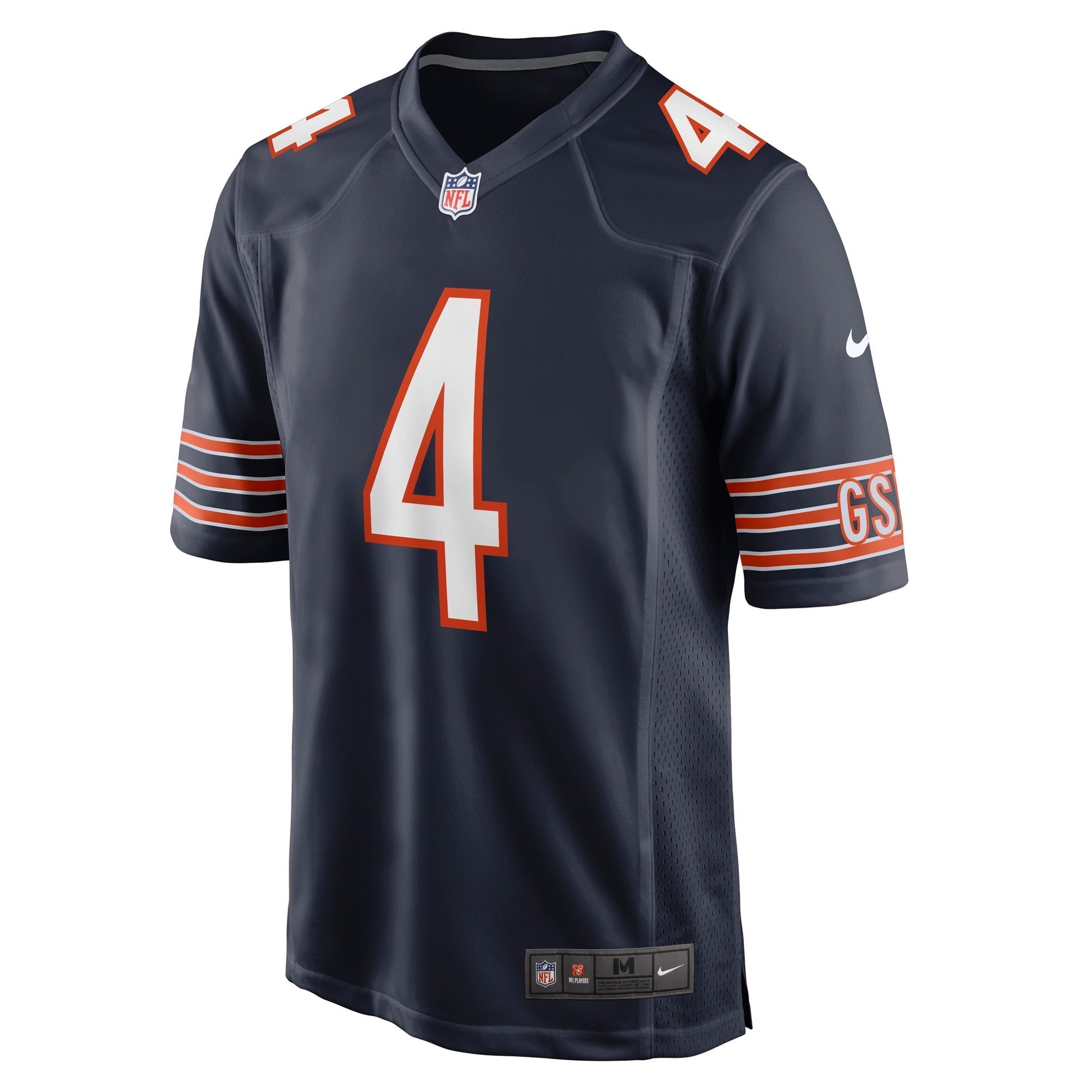 Men's Nike Eddie Jackson Navy Chicago Bears Game Player Jersey - vstockx