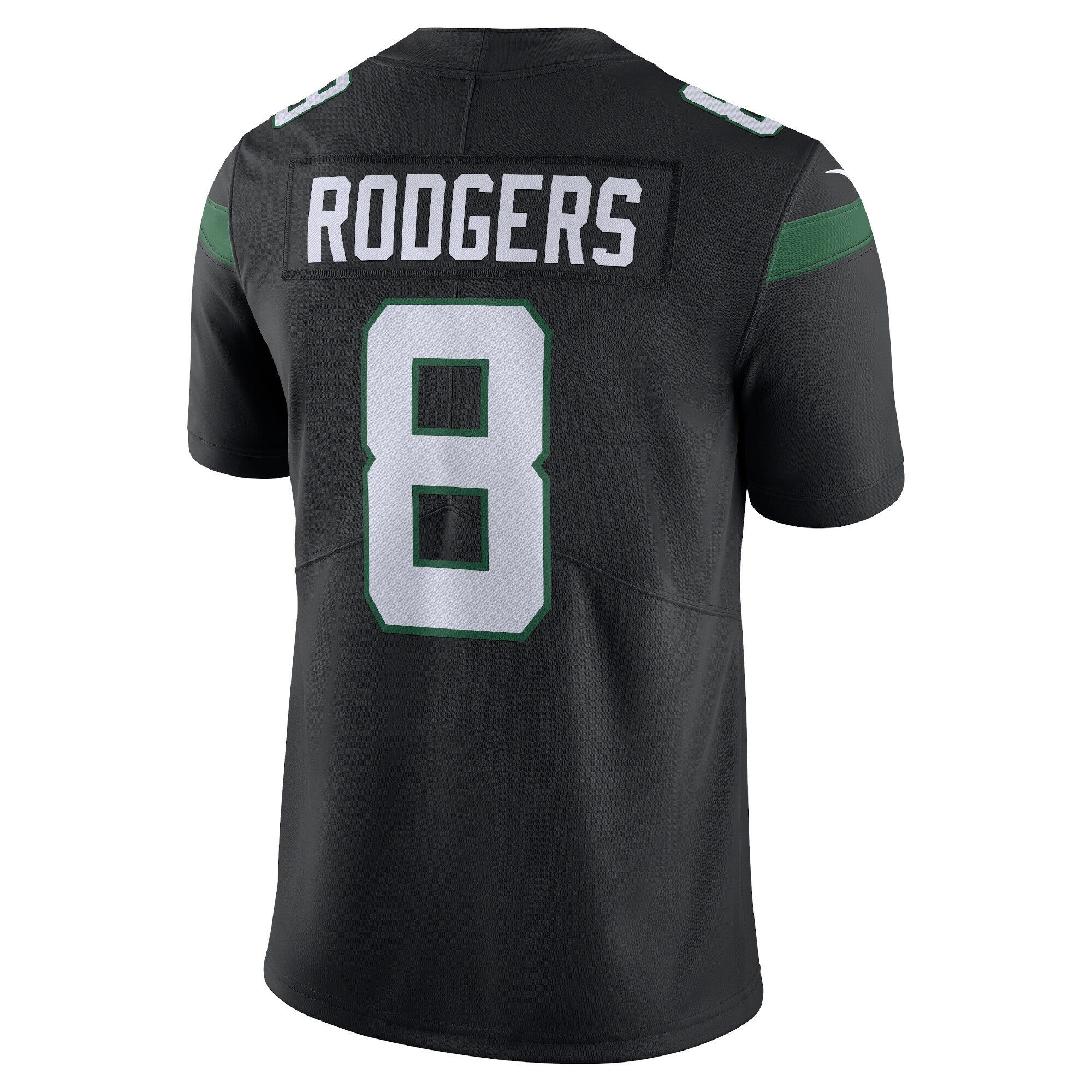 Aaron Rodgers New York Jets Nike Vapor Untouchable Limited Jersey - Black - vstockx