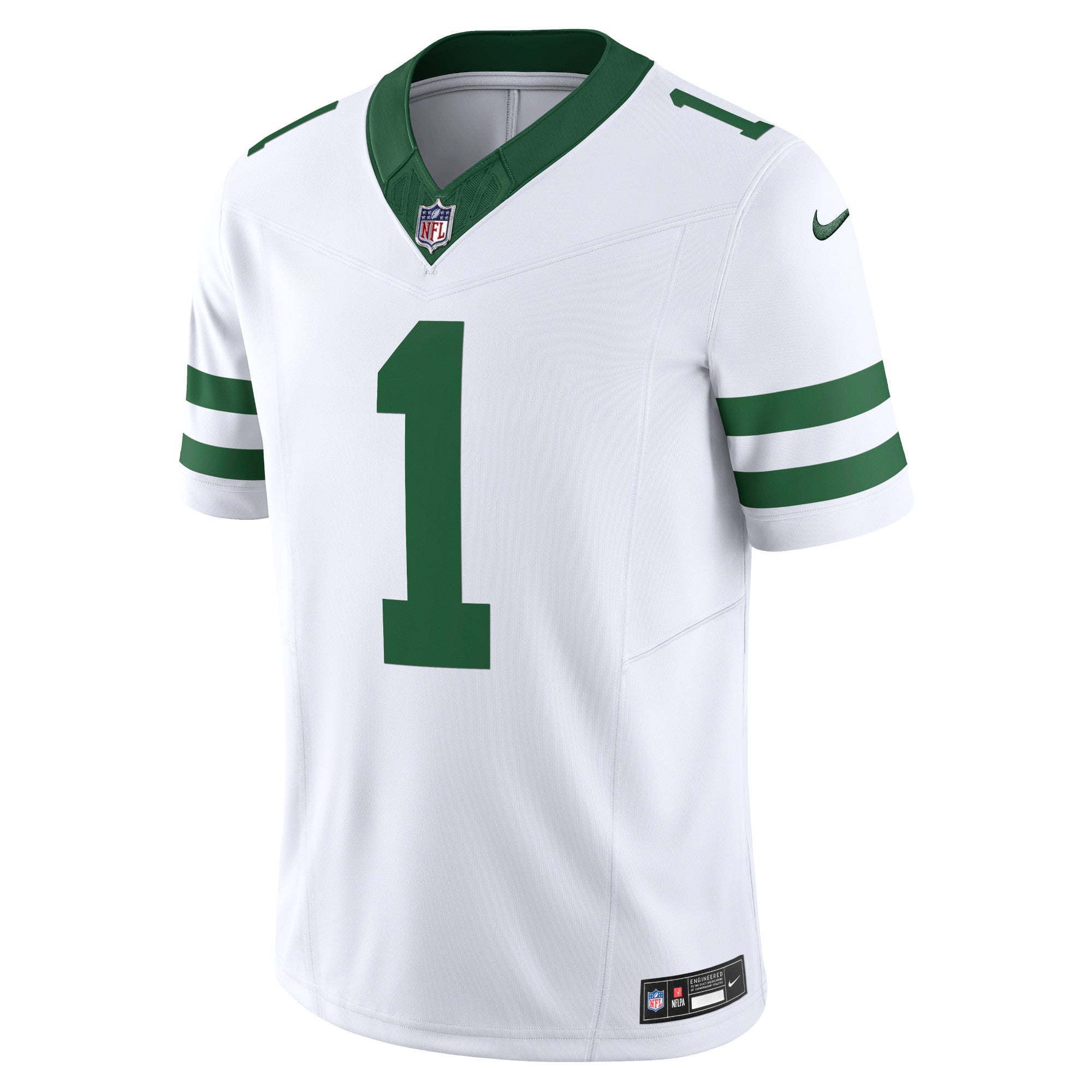 Men's Nike Ahmad Sauce Gardner White New York Jets Legacy Vapor F.U.S.E. Limited Jersey - vstockx