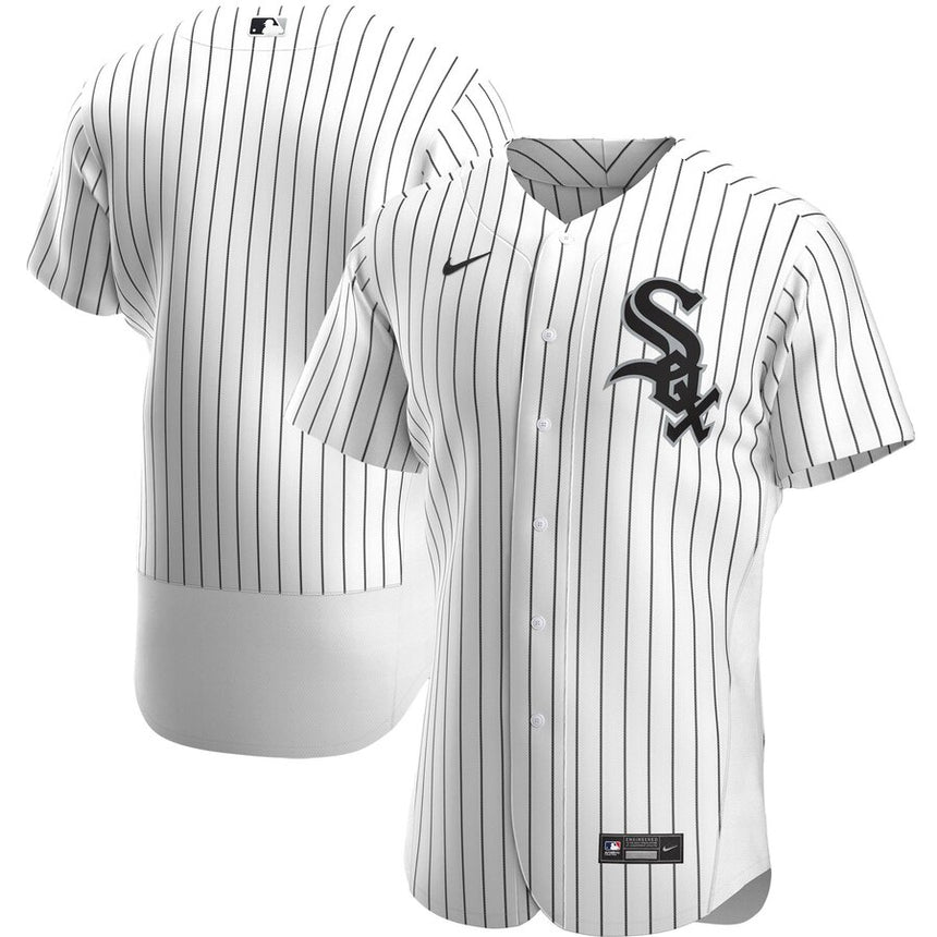 Men's Chicago White Sox White Home Authentic Official Team Jersey - vstockx
