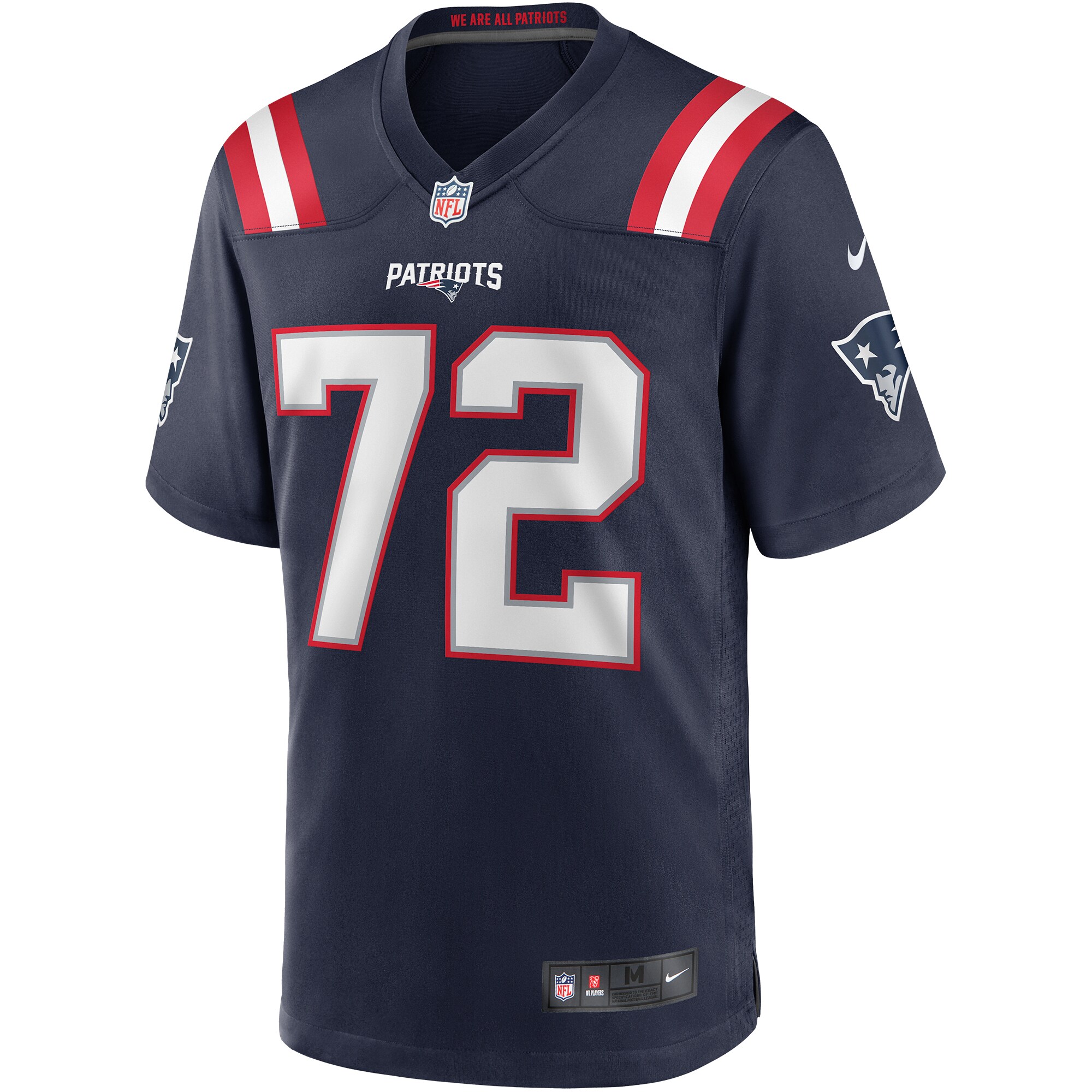 Matt Light New England Patriots Nike Game Retired Player Jersey - Navy - vstockx