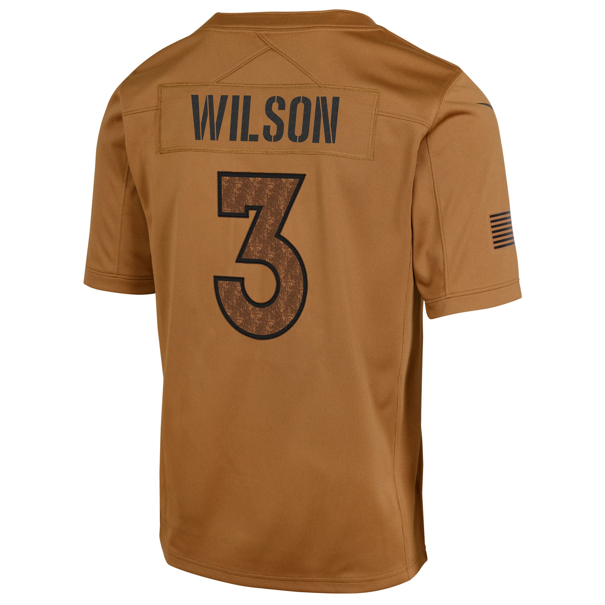 Russell Wilson Denver Broncos Nike Youth 2023 Salute To Service Limited Jersey - Brown - vstockx