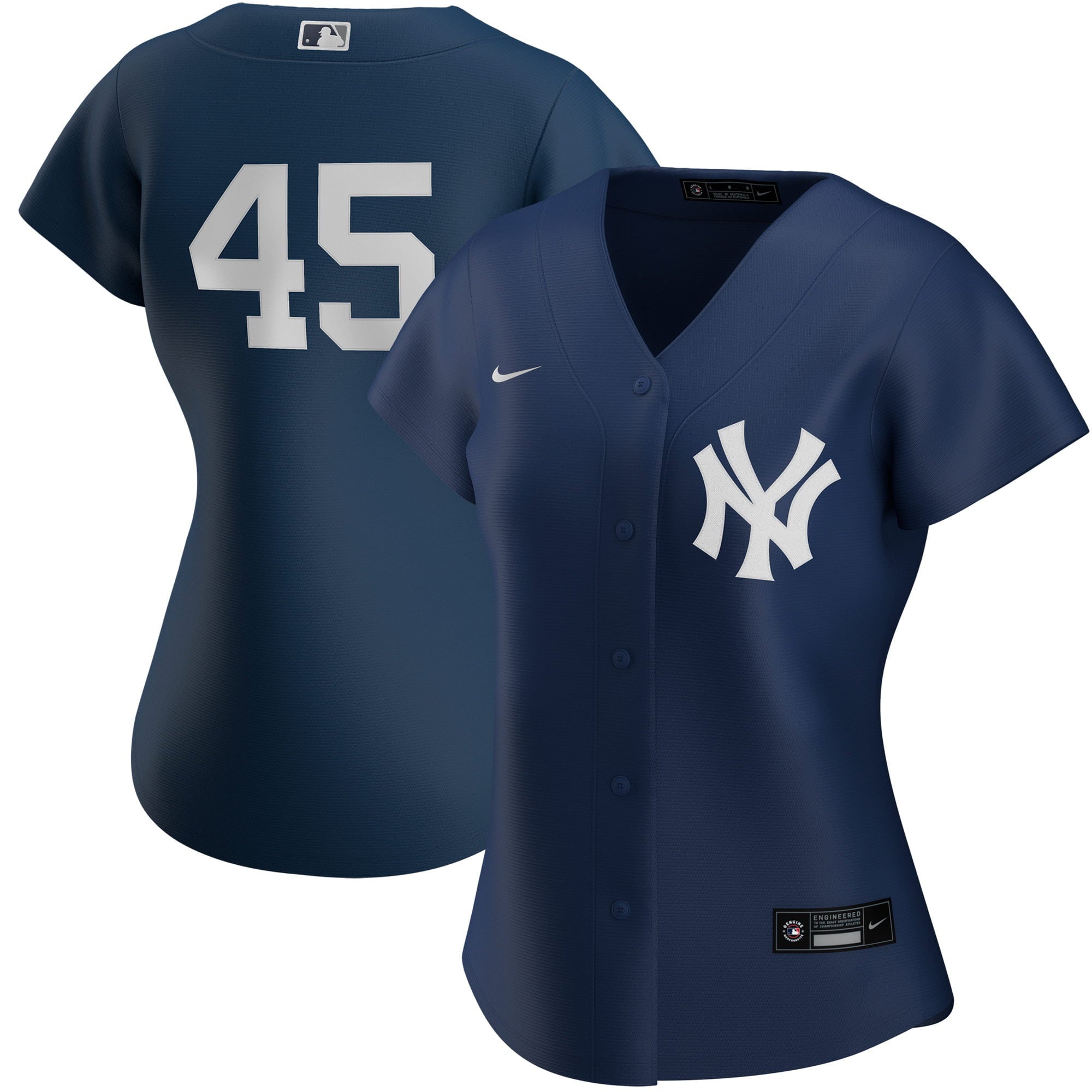 Women's Nike Gerrit Cole Navy New York Yankees Alternate Replica Player Jersey - vstockx