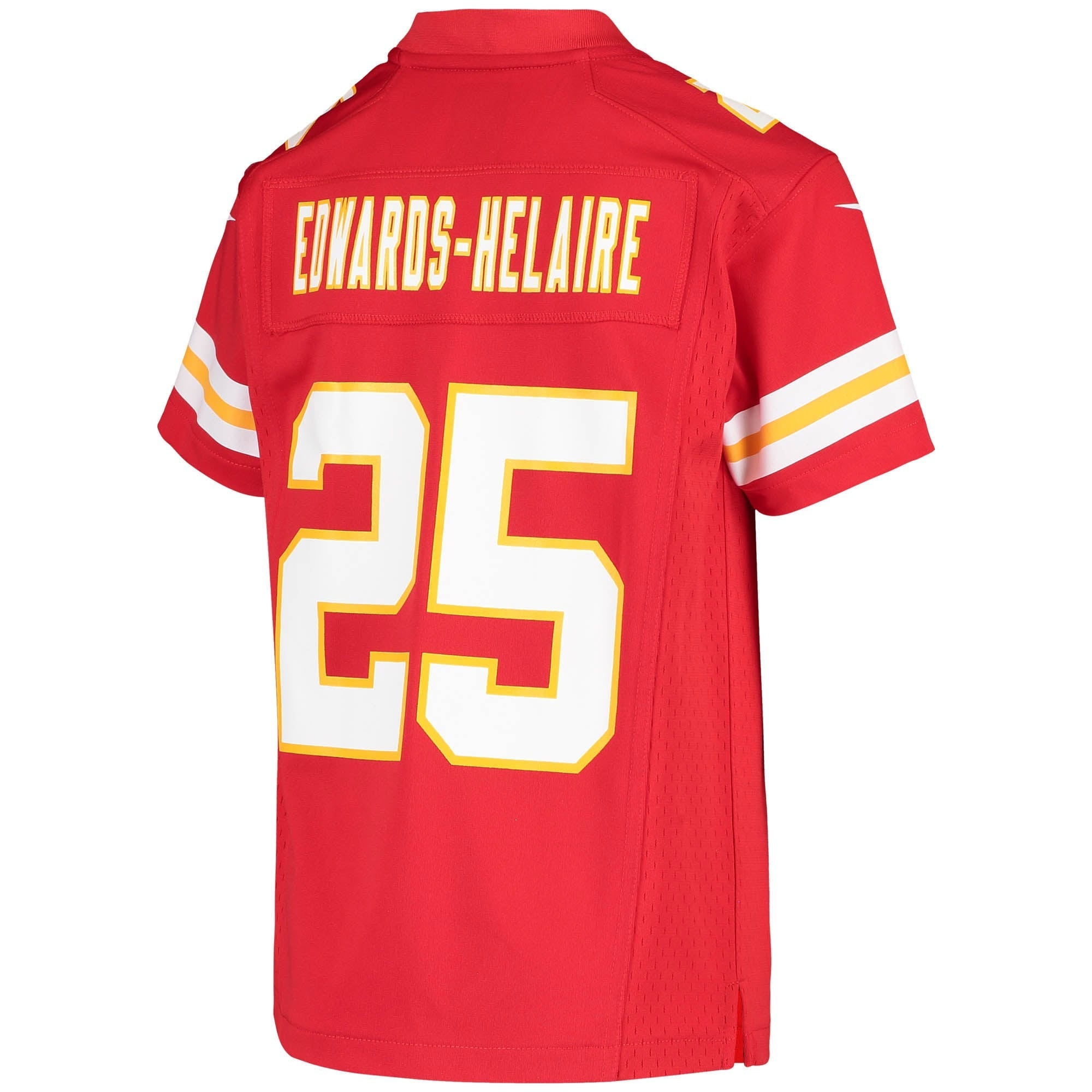 Youth Nike Clyde Edwards-Helaire Red Kansas City Chiefs Game Jersey - vstockx