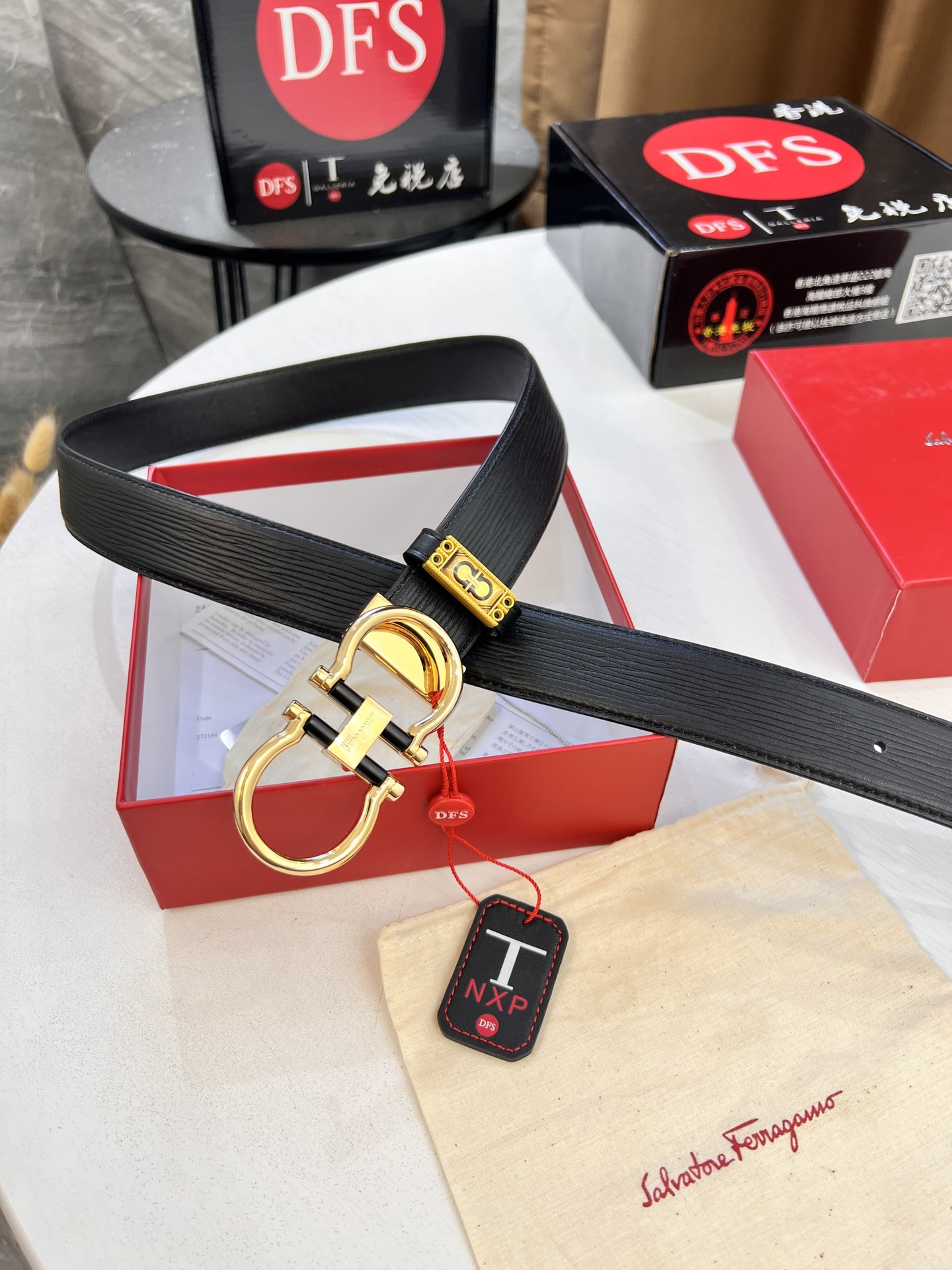 Streetwear Belt Ferragamo 320367 size:3.5cm - vstockx