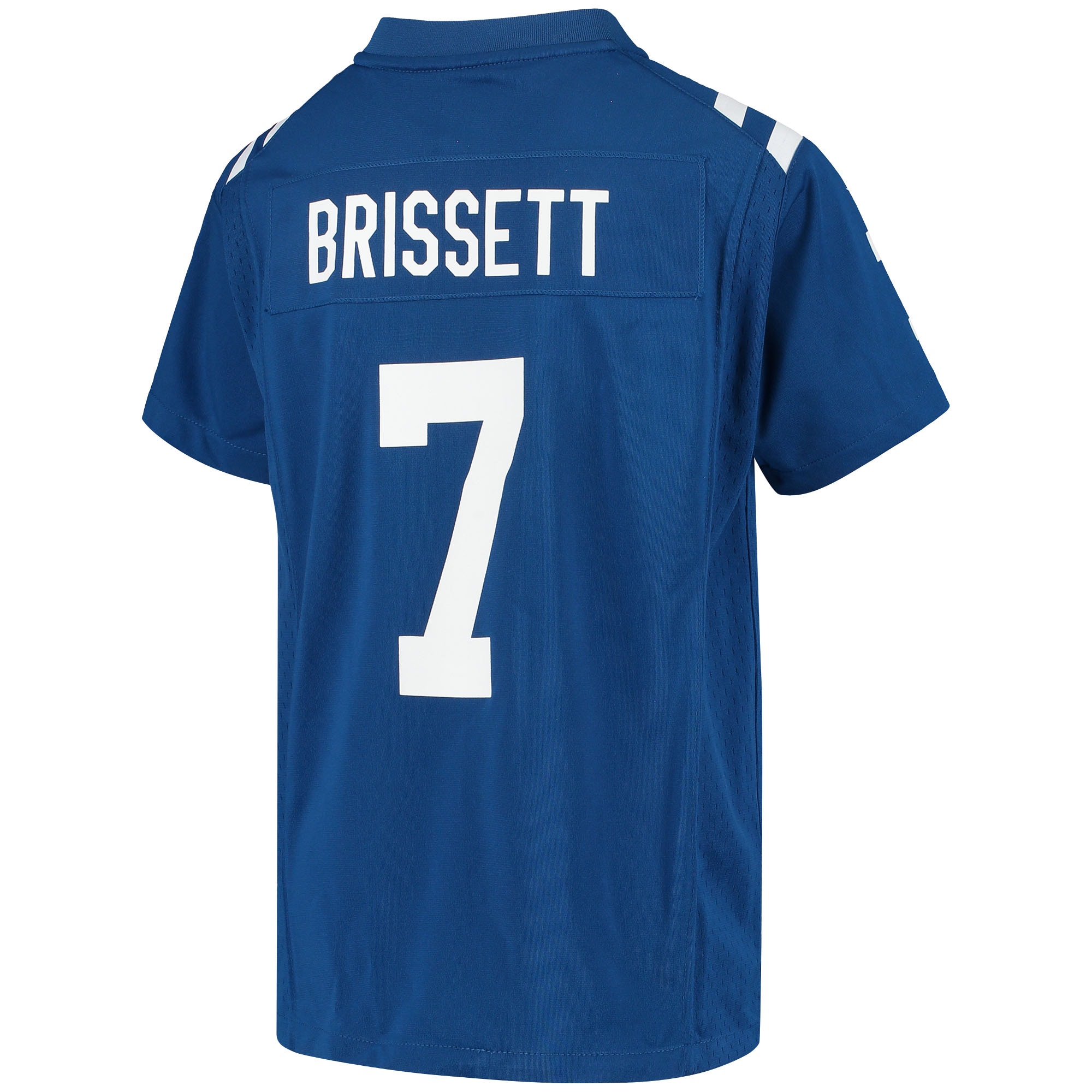 Jacoby Brissett Indianapolis Colts Youth Game Player Jersey - Royal - vstockx
