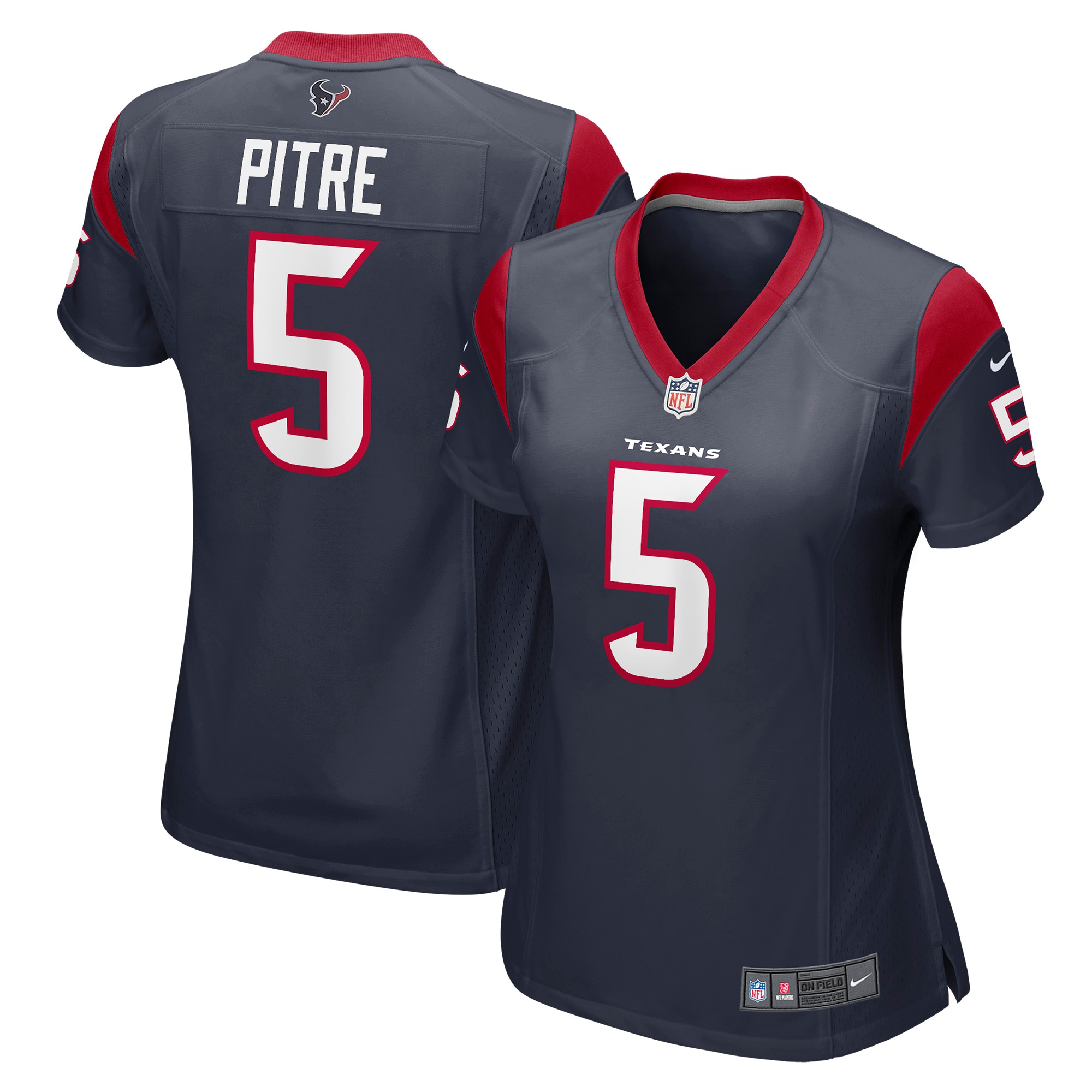Jalen Pitre Houston Texans Nike Women's Game Player Jersey - Navy - vstockx