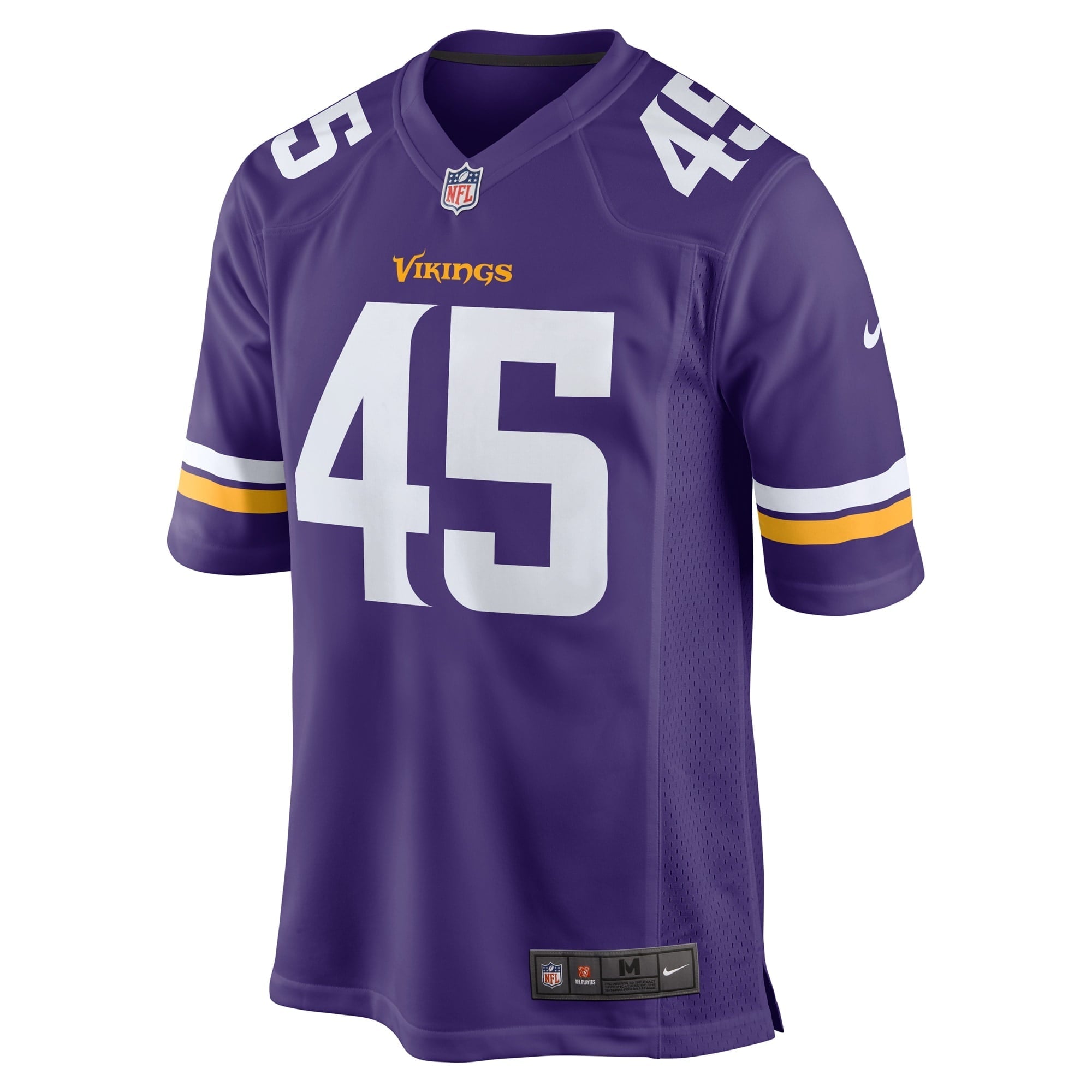 Men's Nike Troy Dye Purple Minnesota Vikings Game Jersey - vstockx