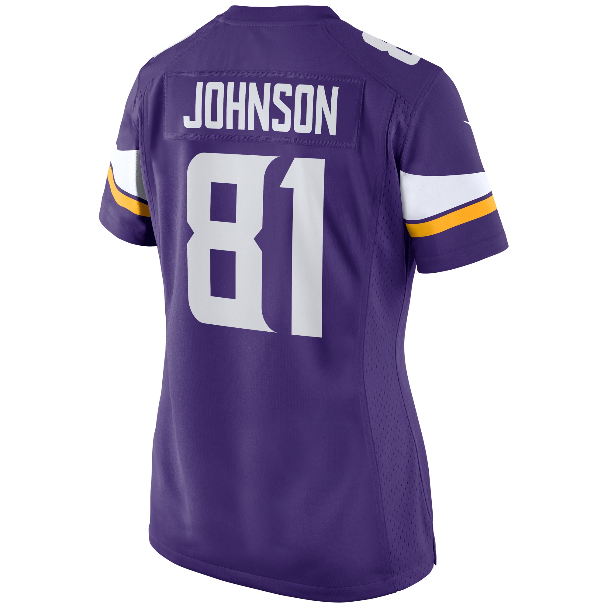 Bisi Johnson Minnesota Vikings Nike Women's Game Jersey - Purple - vstockx