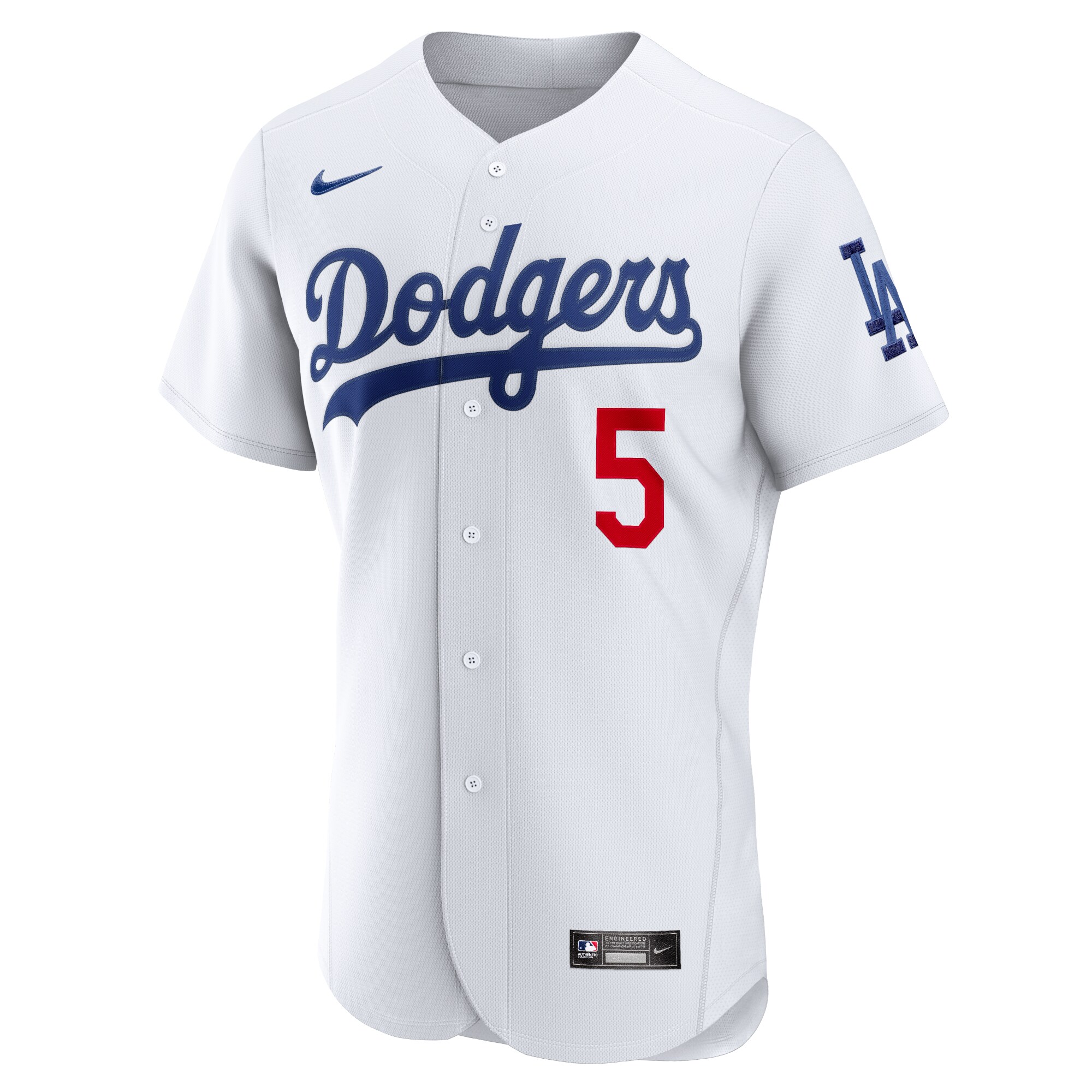 Freddie Freeman Los Angeles Dodgers Nike Authentic Player Jersey - White - vstockx