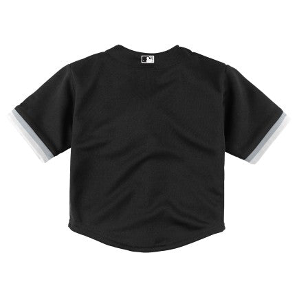 Toddler Chicago White Sox Black Alternate Replica Team Jersey - vstockx