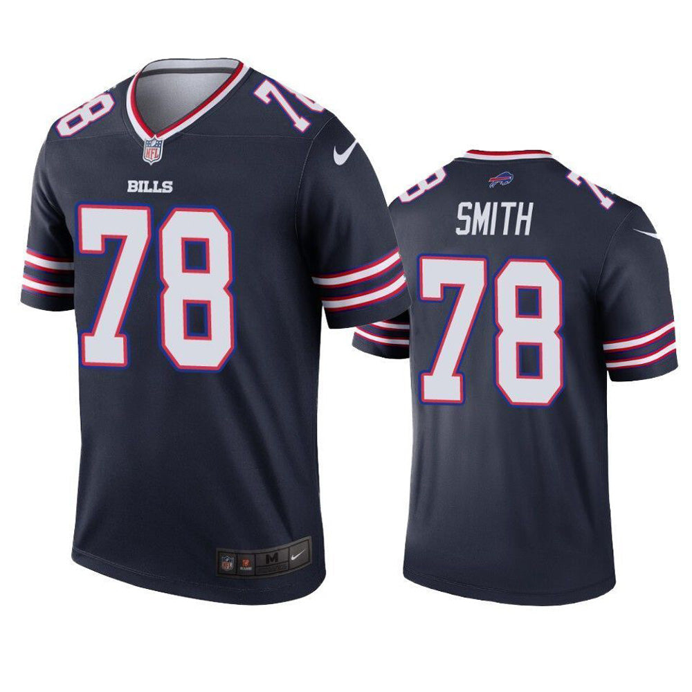 Youth Buffalo Bills Bruce Smith Legend Jersey - Navy - vstockx