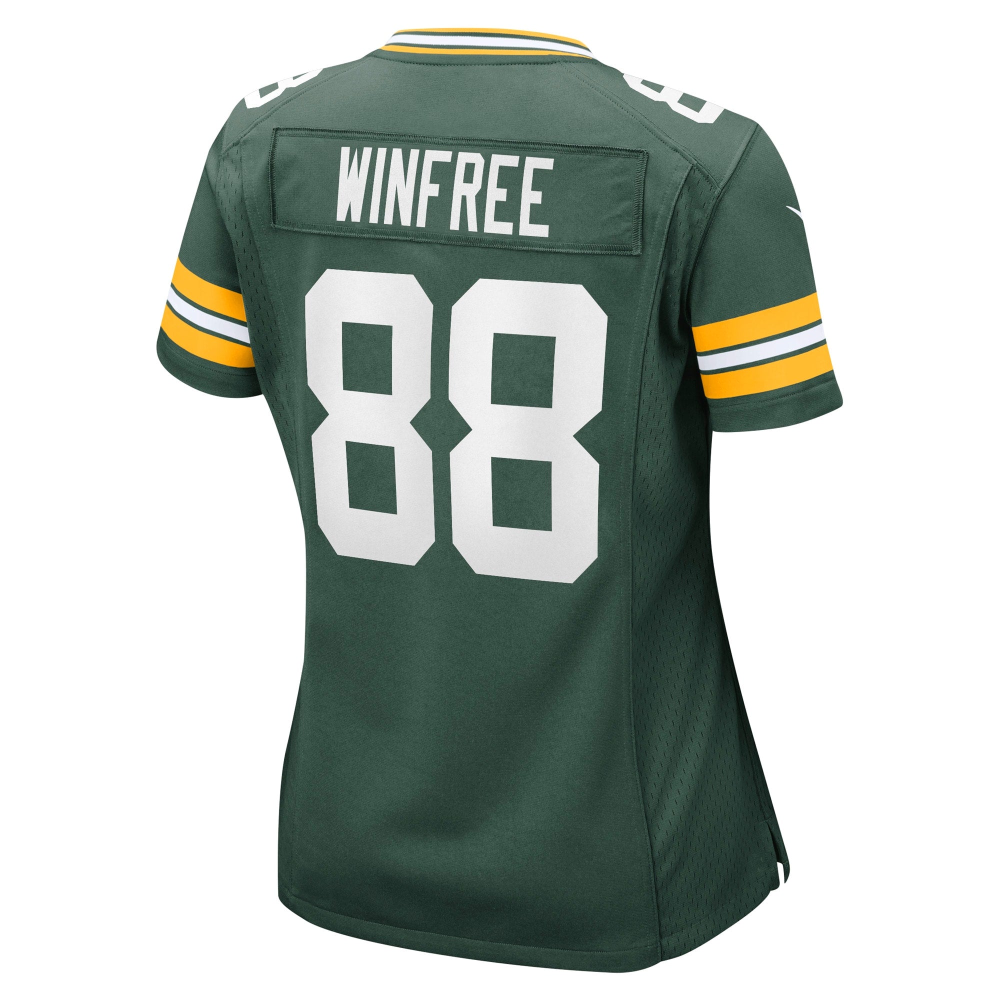 Women's Nike Juwann Winfree Green Green Bay Packers Game Jersey - vstockx