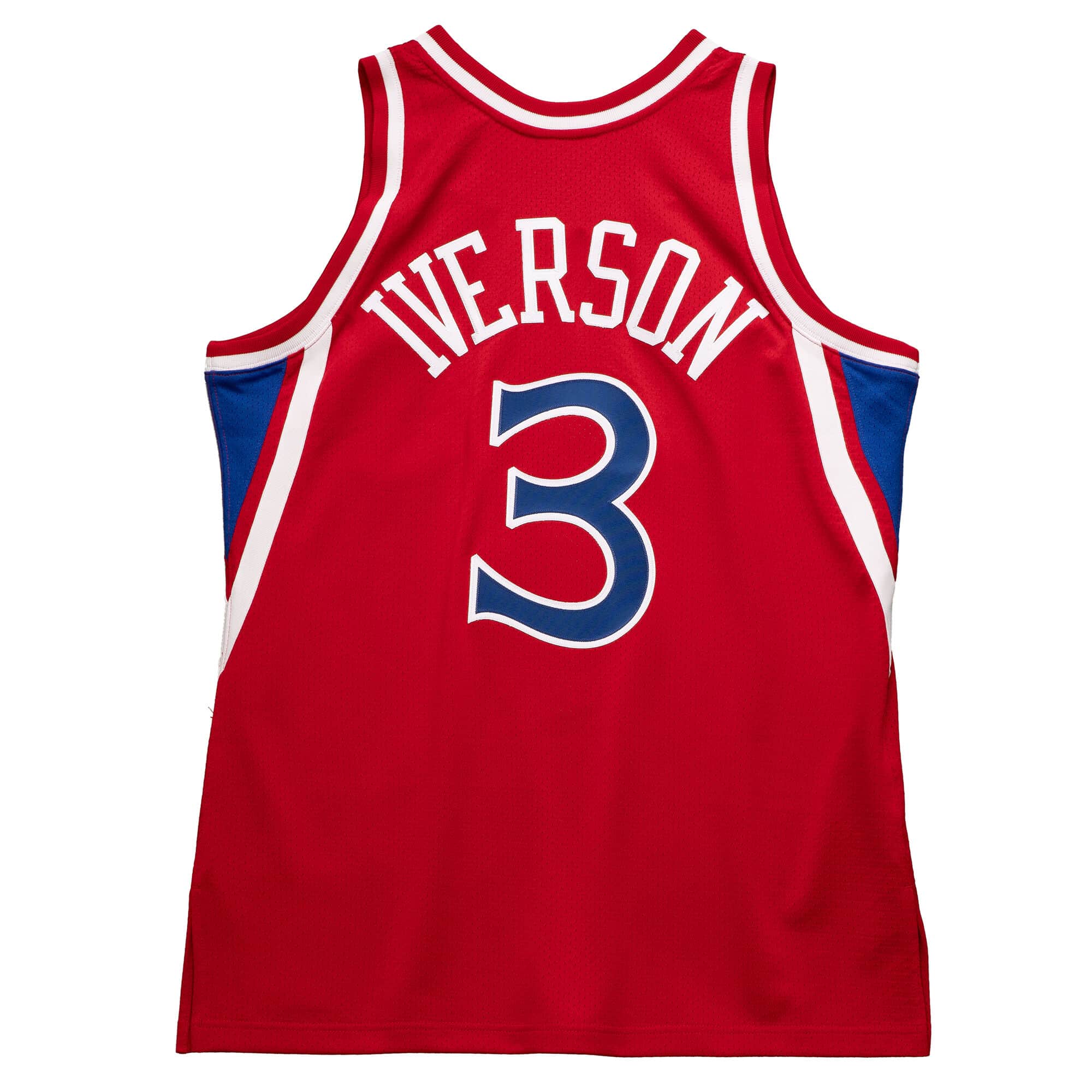 Authentic Allen Iverson Philadelphia 76ers 1996-97 Jersey - vstockx