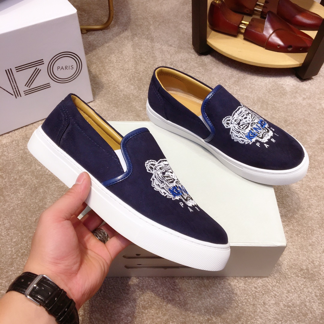Kenzo K-SKATE Tiger canvas slip-on sneakers 12 - vstockx