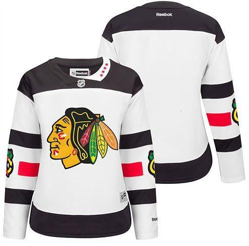 WOMEN'S CHICAGO BLACKHAWKS 2016 STADIUM SERIES REEBOK PREMIER JERSEY - vstockx