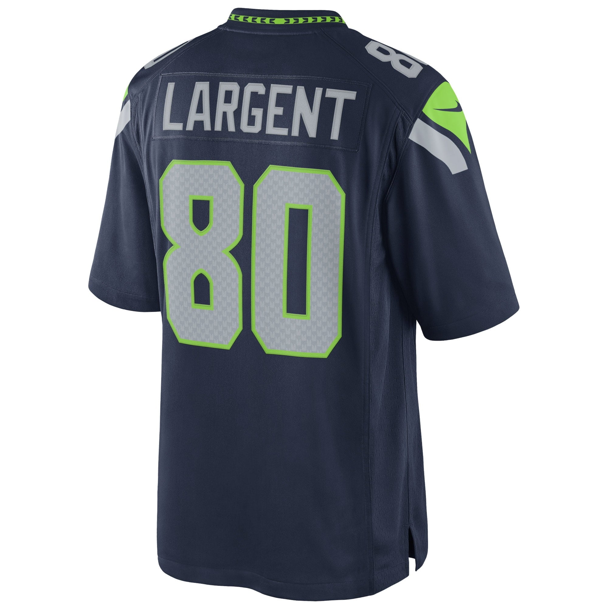 Mens Nike Steve Largent College Navy Seattle Seahawks Retired Player Limited Jersey - vstockx