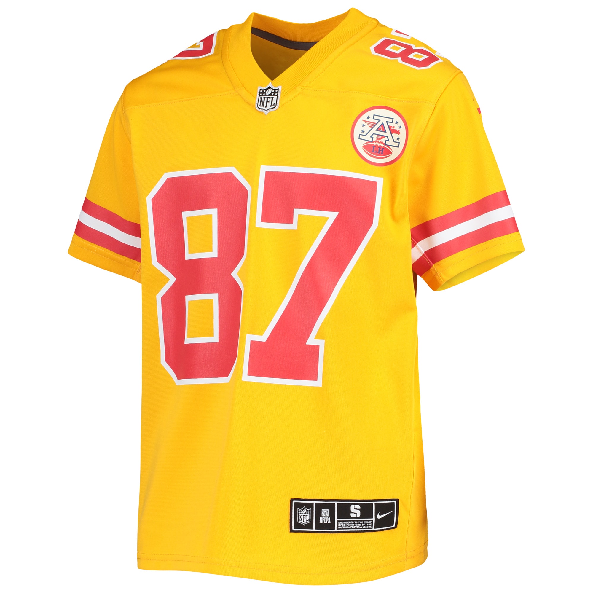 Travis Kelce Kansas City Chiefs Nike Youth Inverted Team Game Jersey - Gold - vstockx