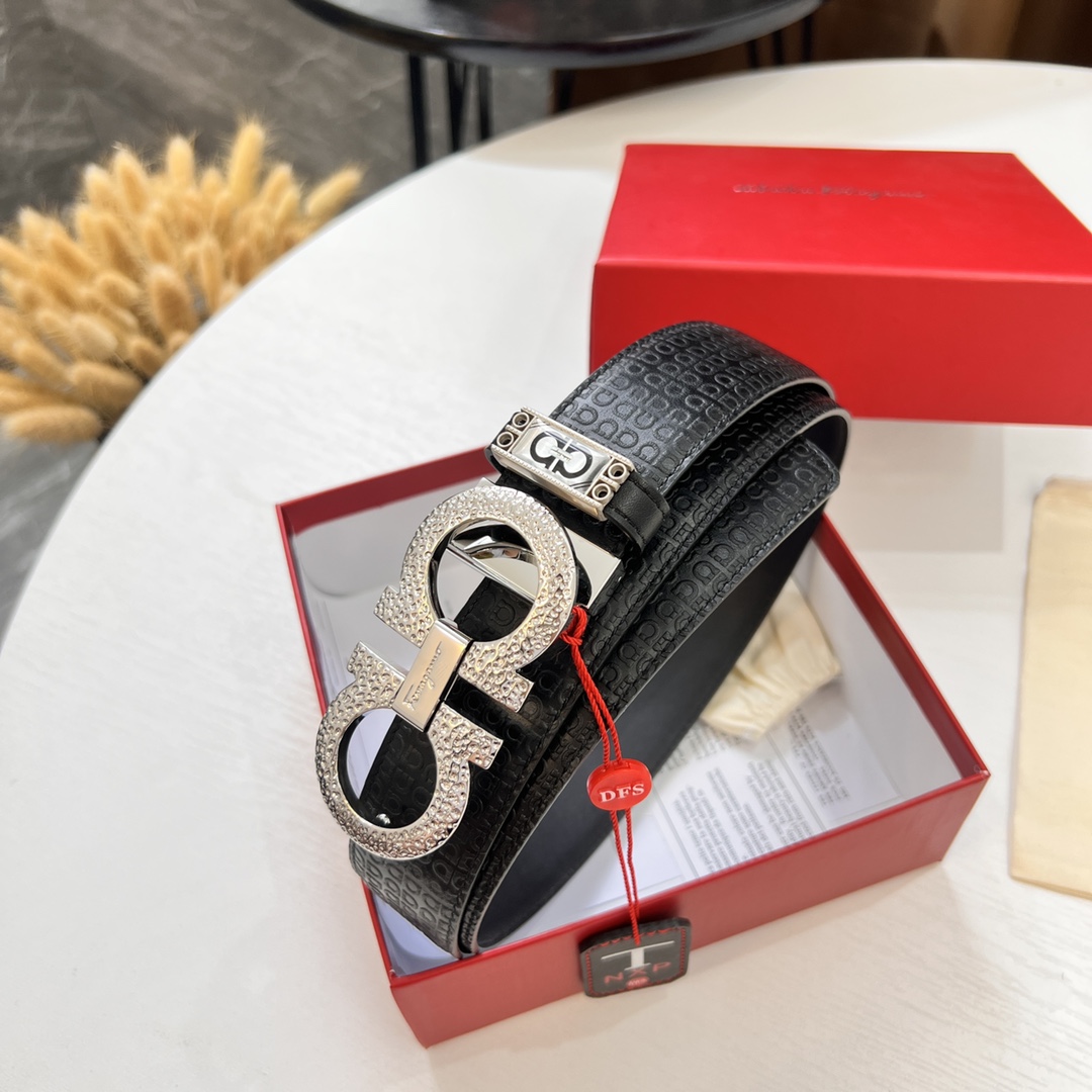 Streetwear Belt Ferragamo 319661 size:3.5cm - vstockx