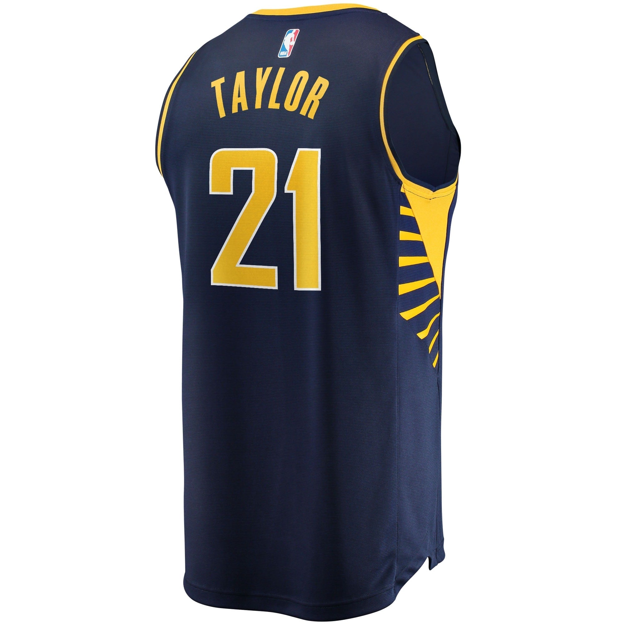 Men's Fanatics Branded Terry Taylor Navy Indiana Pacers 2021/22 Fast Break Replica Jersey - Icon Edition - vstockx