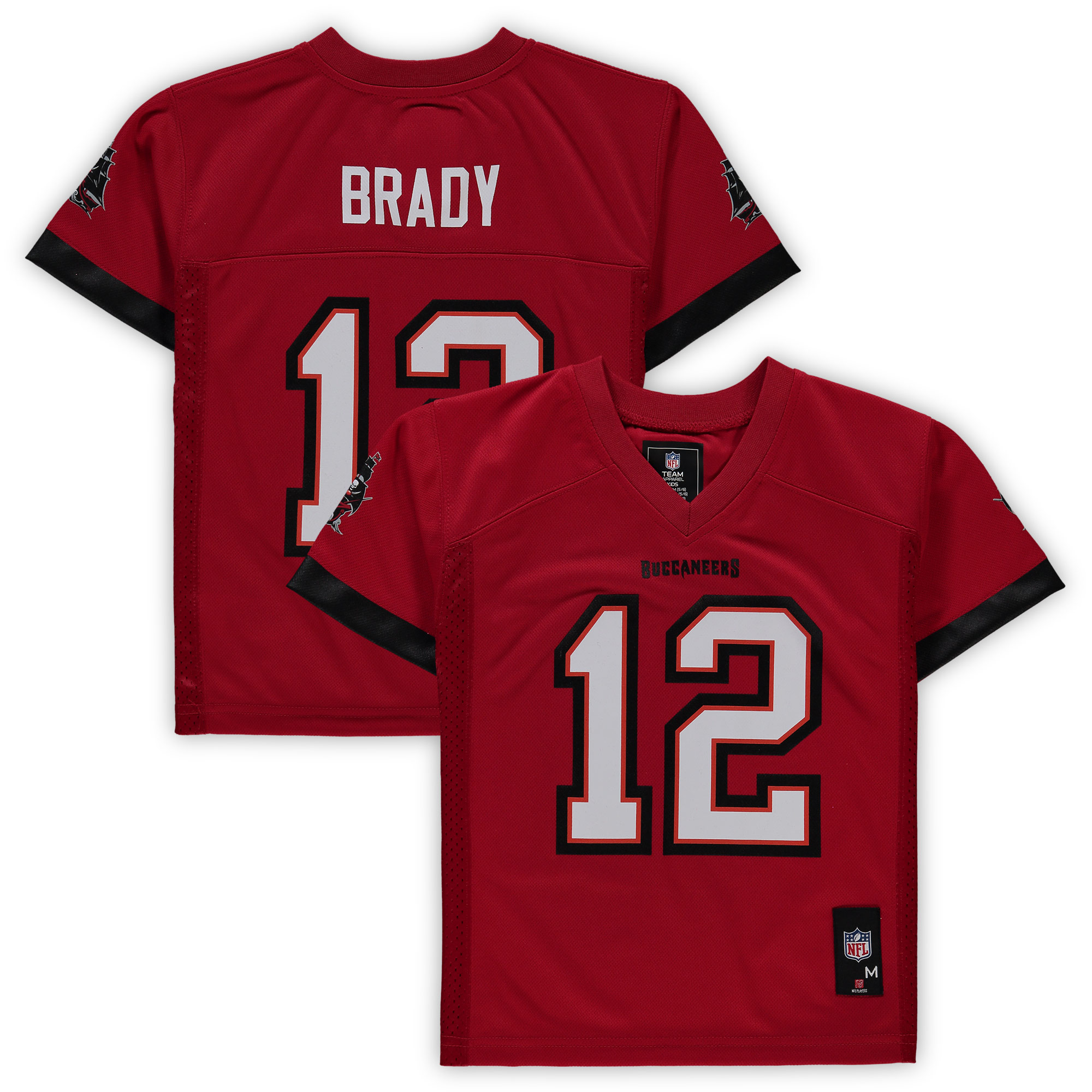 Tom Brady Tampa Bay Buccaneers Preschool Replica Player Jersey - Red - vstockx