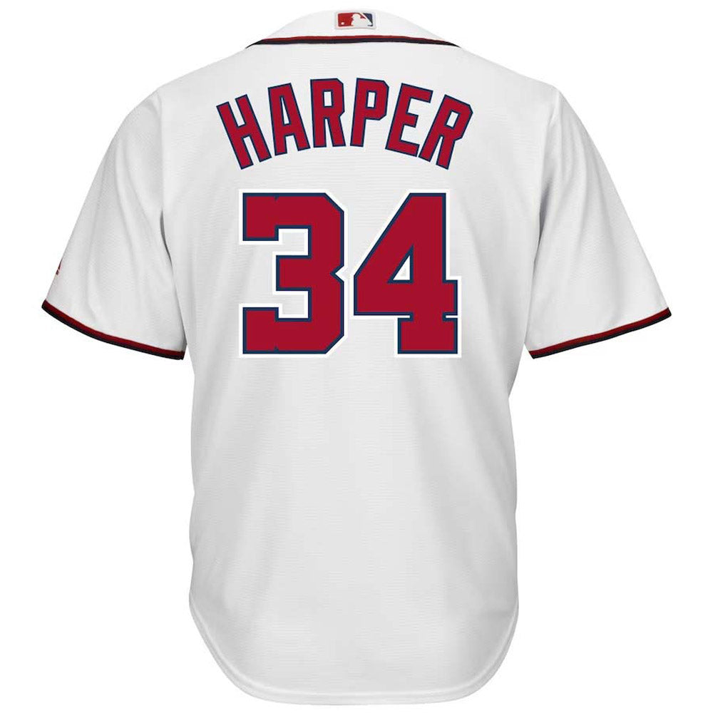 Men's Washington Nationals Bryce Harper Replica Home Jersey - White - vstockx