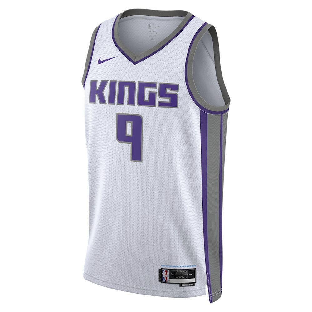 Youth Sacramento Kings Kevin Huerter Association Jersey - White - vstockx
