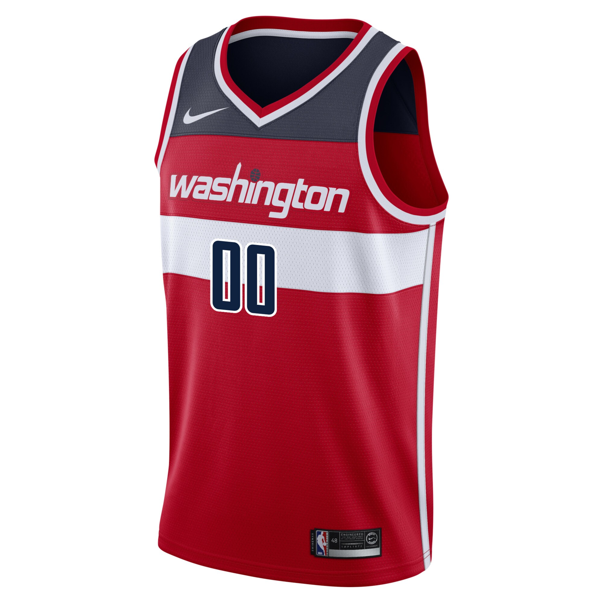 Washington Wizards Nike Swingman Custom Jersey Red - Icon Edition - vstockx