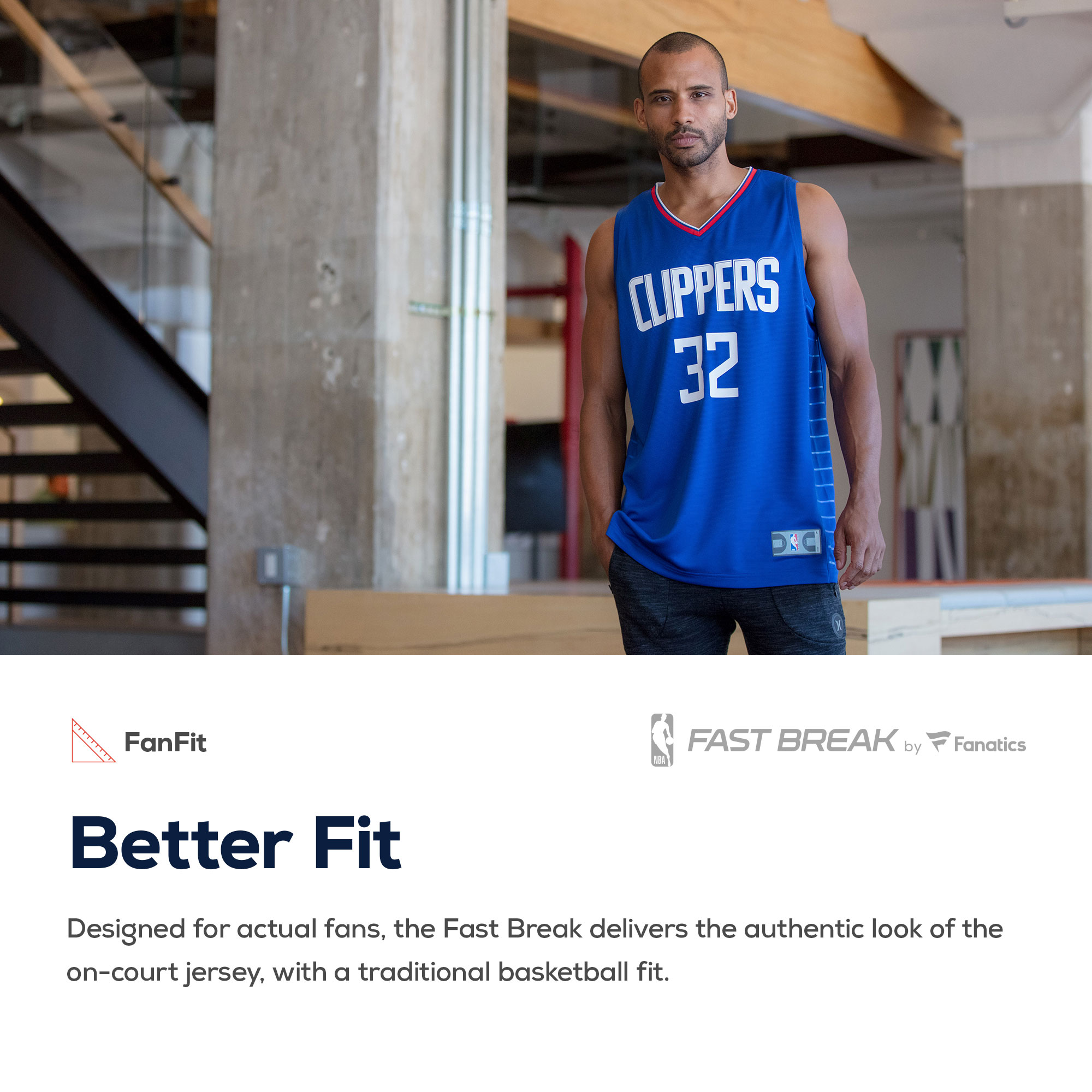 Kawhi Leonard LA Clippers Fanatics Branded Youth 2019/20 Fast Break Replica Jersey Blue - Icon Edition - vstockx
