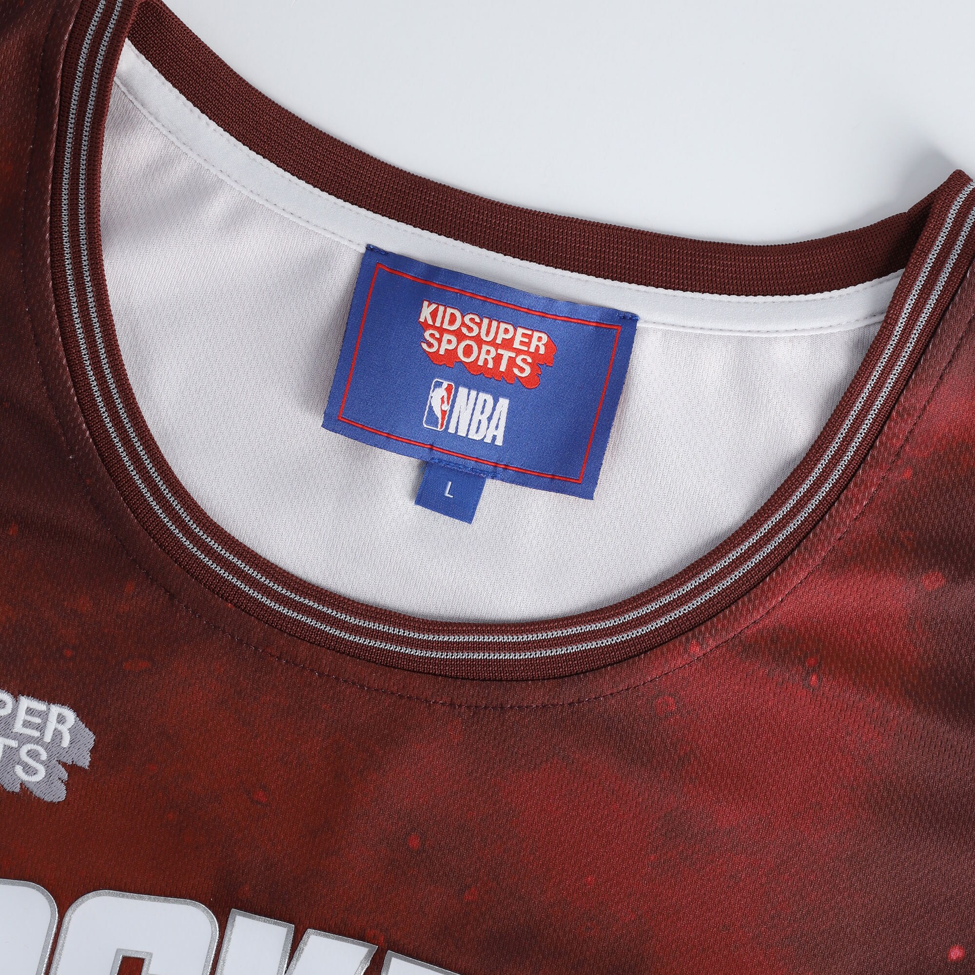 Houston Rockets NBA & KidSuper Studios by Fanatics Unisex Hometown Jersey - Red - vstockx