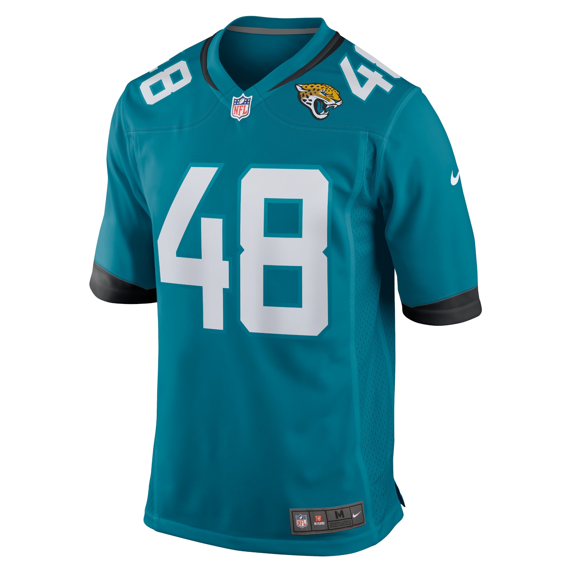 Chad Muma Jacksonville Jaguars Nike Game Jersey - Teal - vstockx