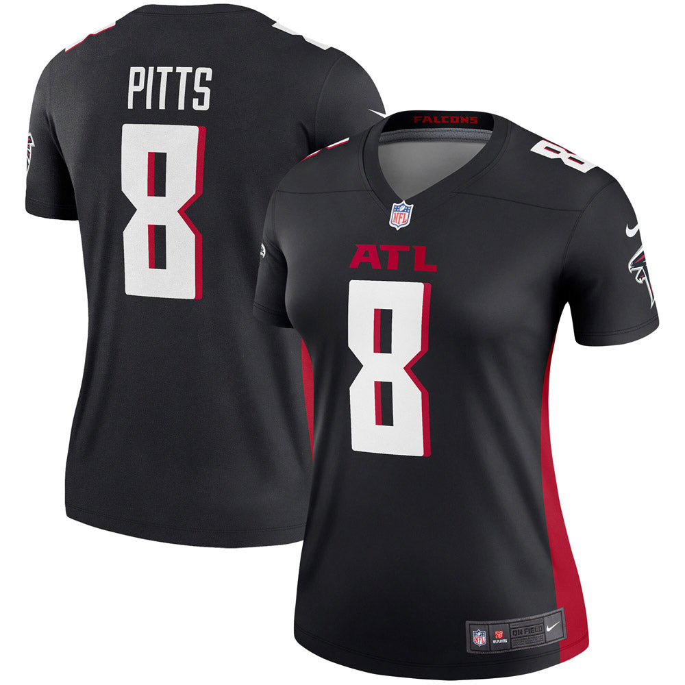 Women's Atlanta Falcons Kyle Pitts Legend Jersey Black - vstockx
