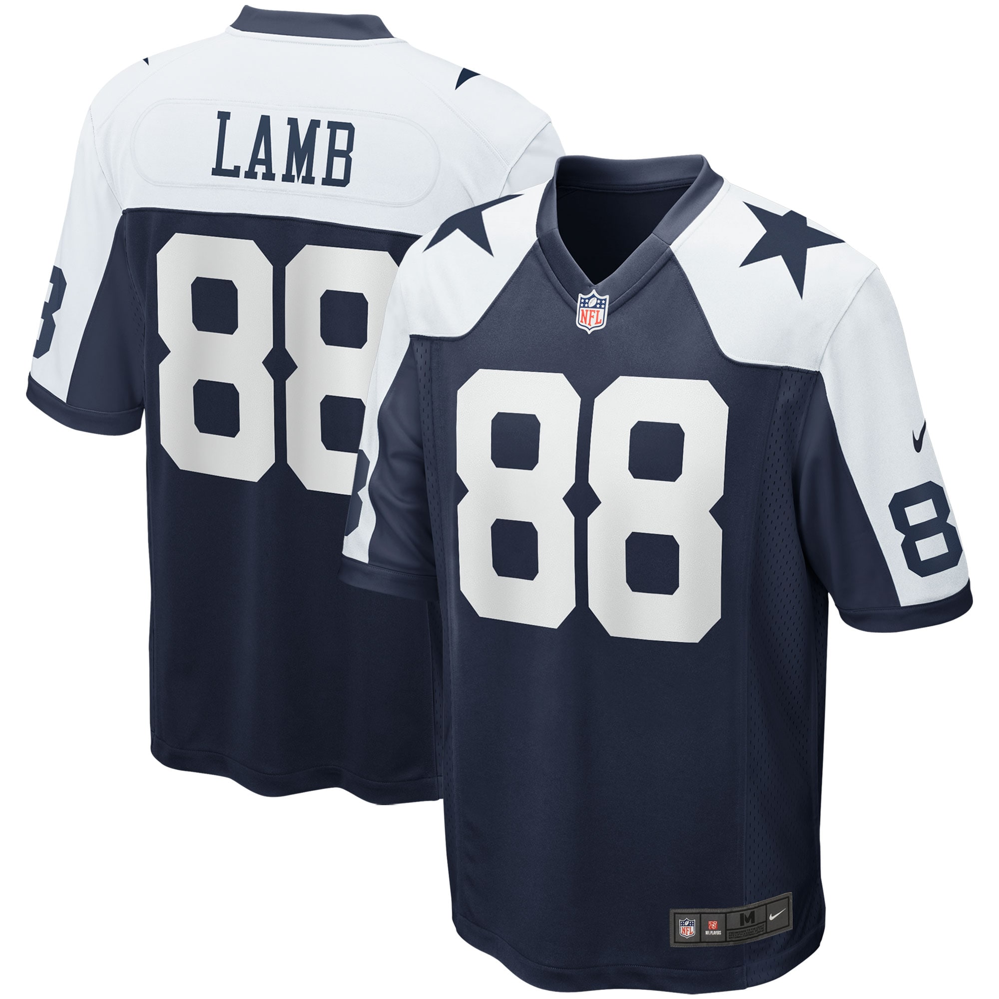 CeeDee Lamb Dallas Cowboys Nike Alternate Game Team Jersey - Navy - vstockx