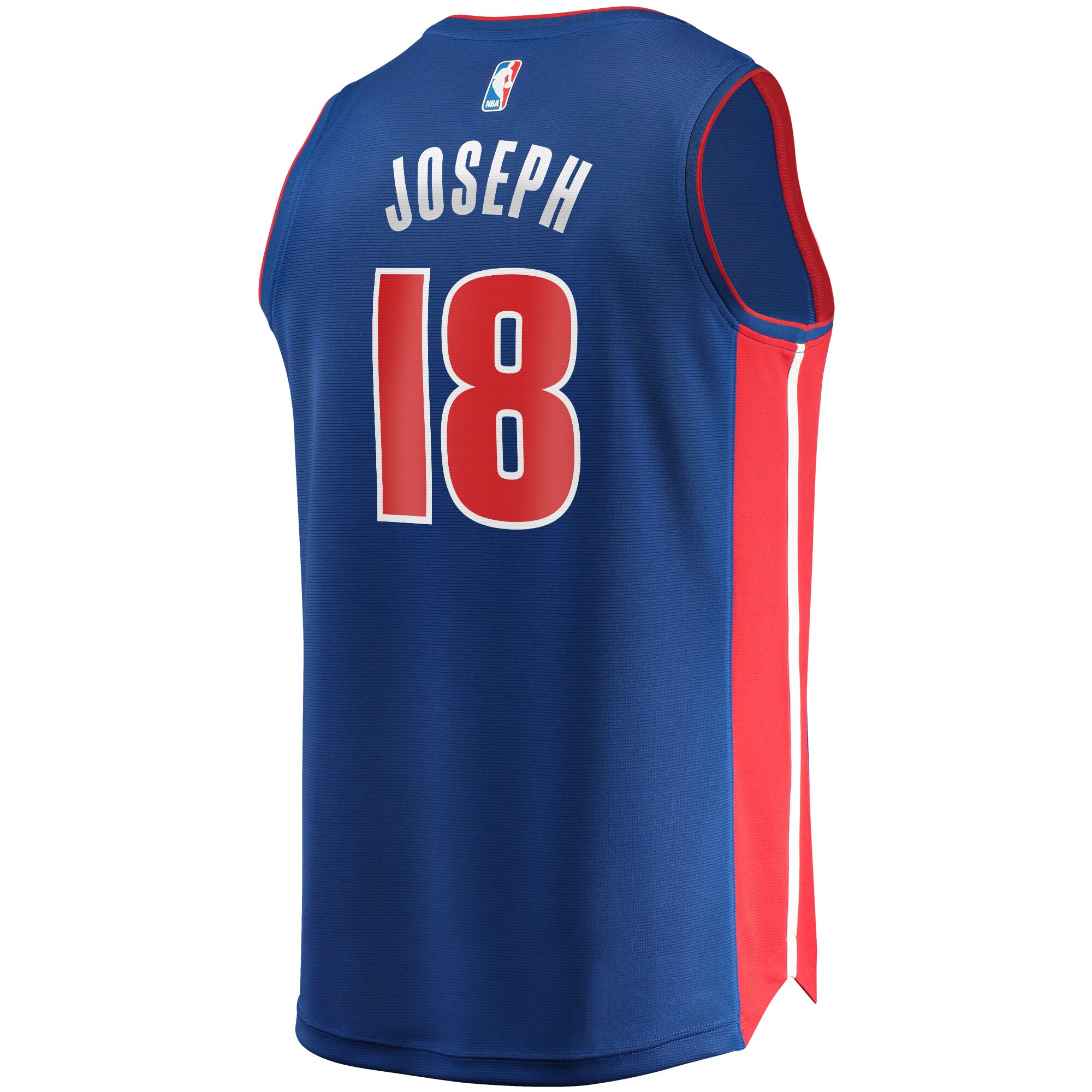 Cory Joseph Detroit Pistons Fanatics Branded 2021/22 Fast Break Replica Jersey - Icon Edition - Blue - vstockx