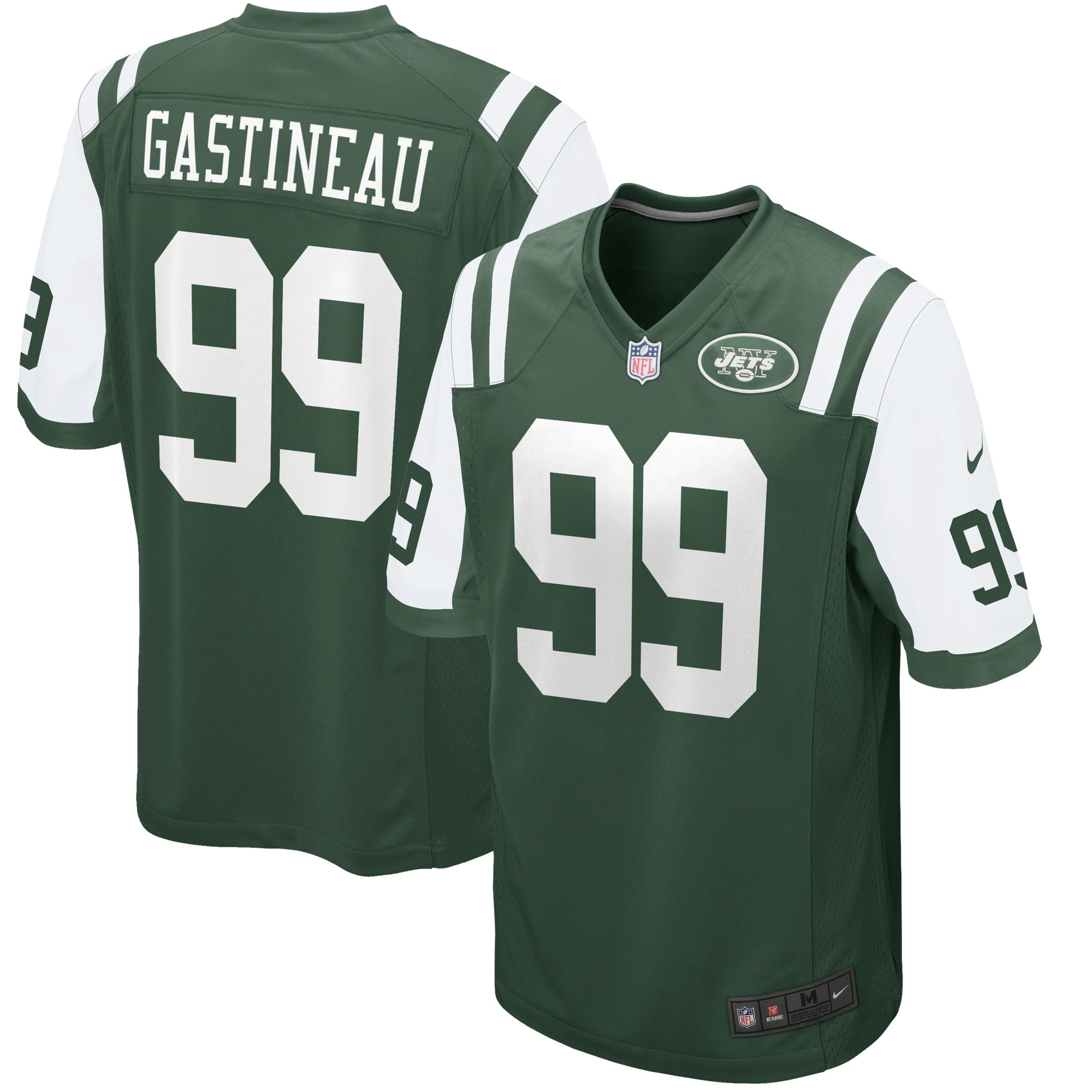 Mark Gastineau New York Jets Nike Retired Player Game Jersey - Green - vstockx