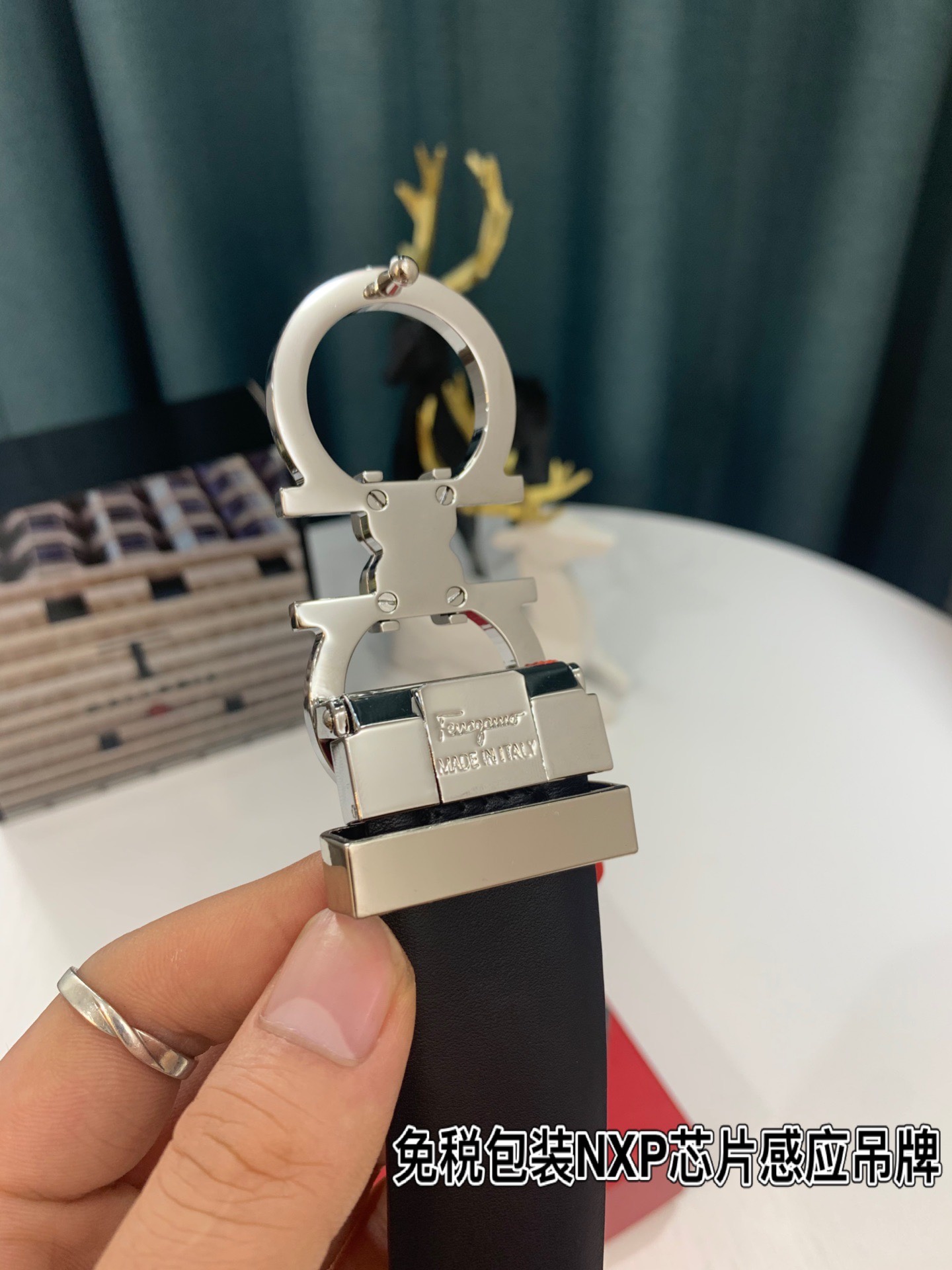 Streetwear Belt Ferragamo 319174 size:3.5cm - vstockx