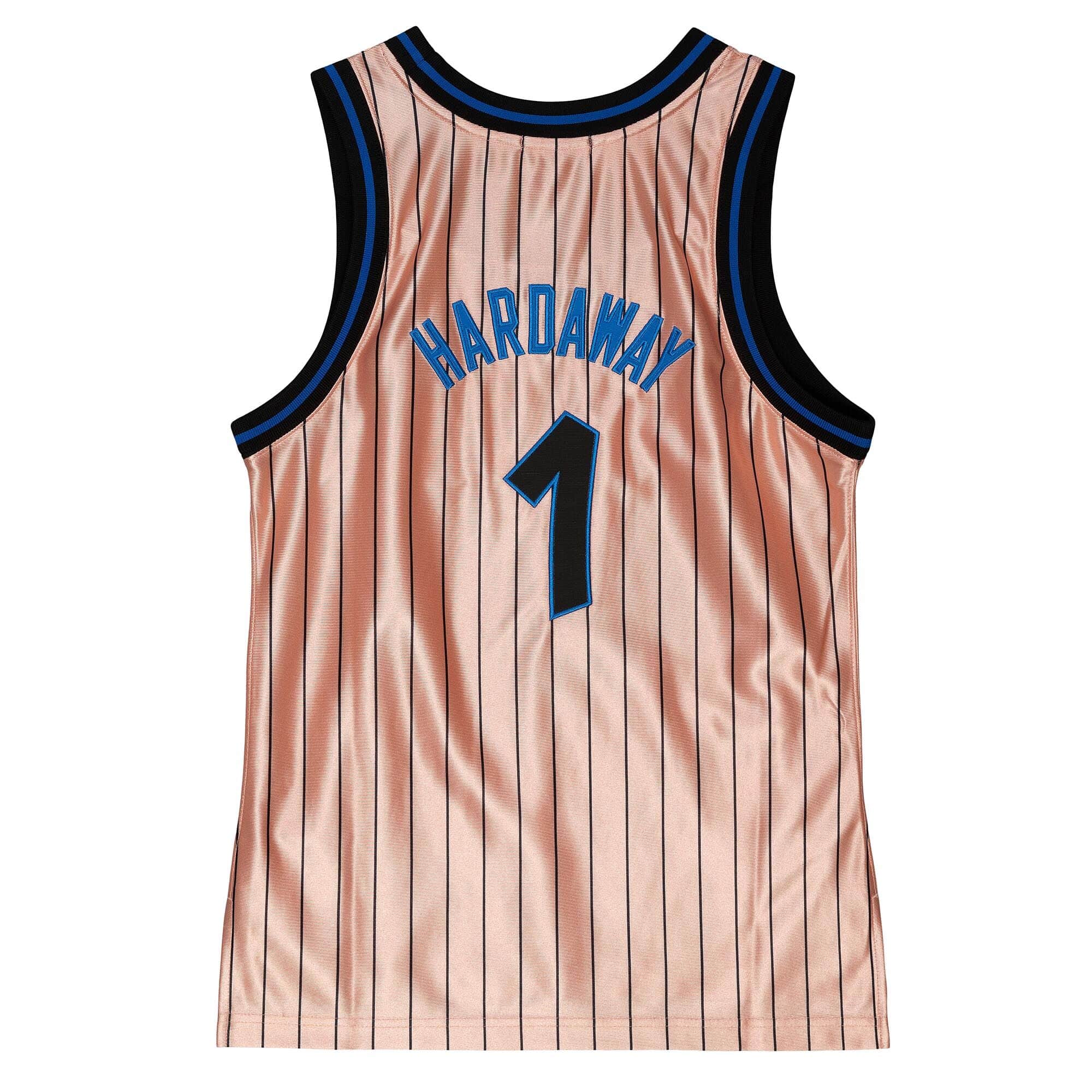 Womens 75th Anniversary Rose Gold Swingman Penny Hardaway Orlando Magic 1993-94 Jersey - vstockx