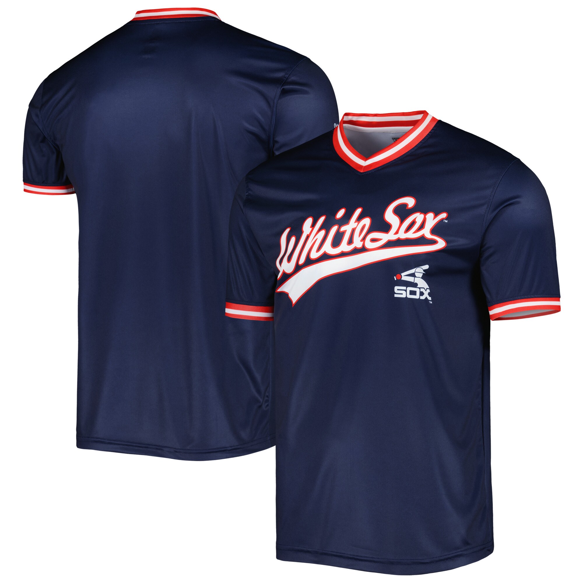 Chicago White Sox Stitches Cooperstown Collection Team Jersey - Navy - vstockx