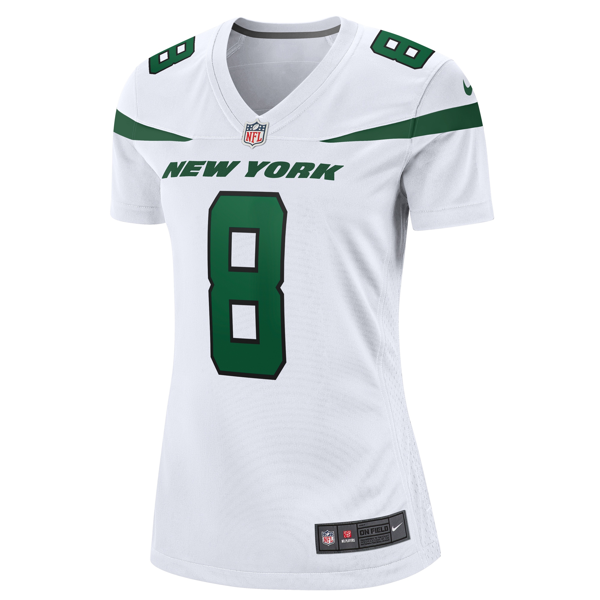 Aaron Rodgers New York Jets Nike Women's Player Jersey - White - vstockx