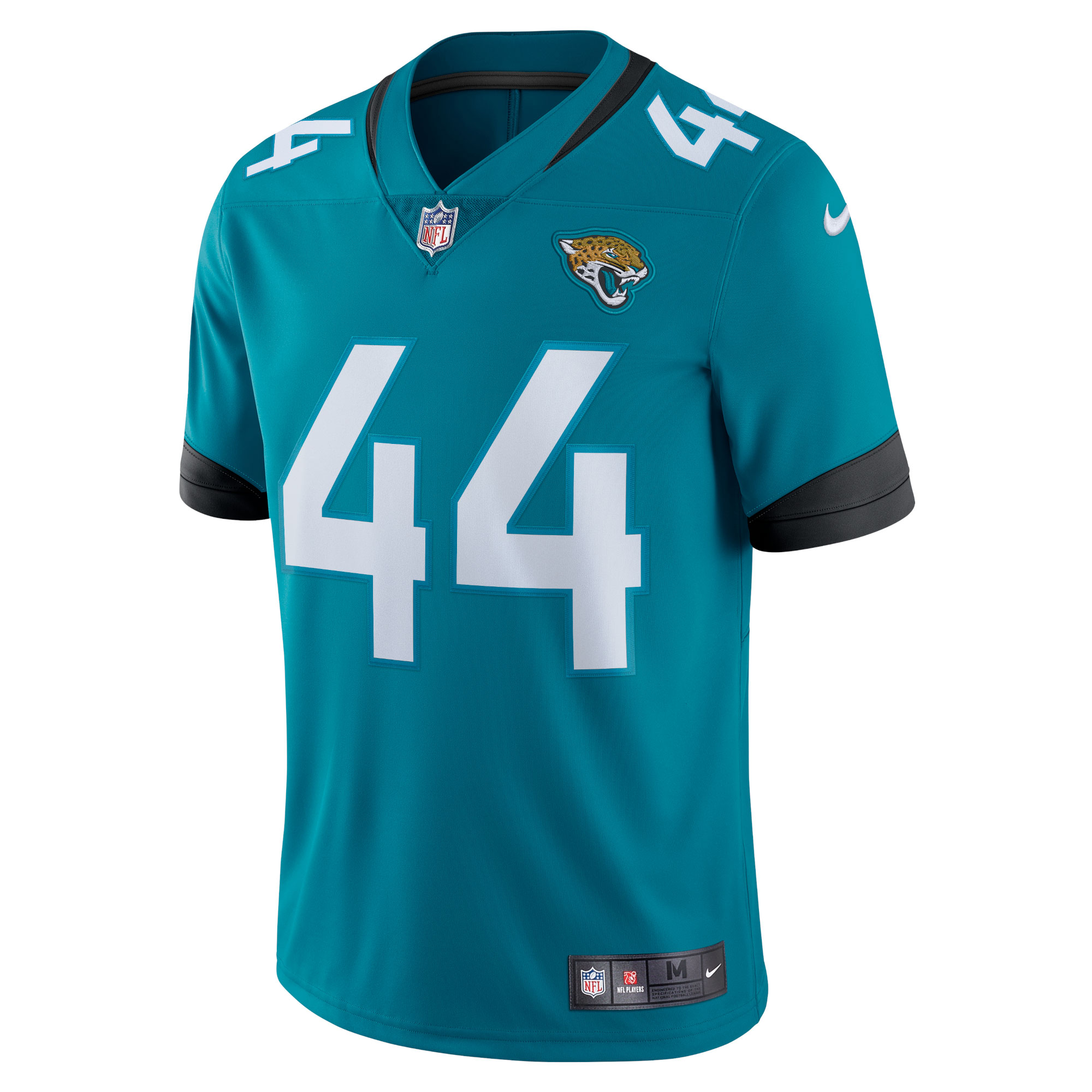 Travon Walker Jacksonville Jaguars Nike Team Logo Vapor Limited Jersey - Teal - vstockx