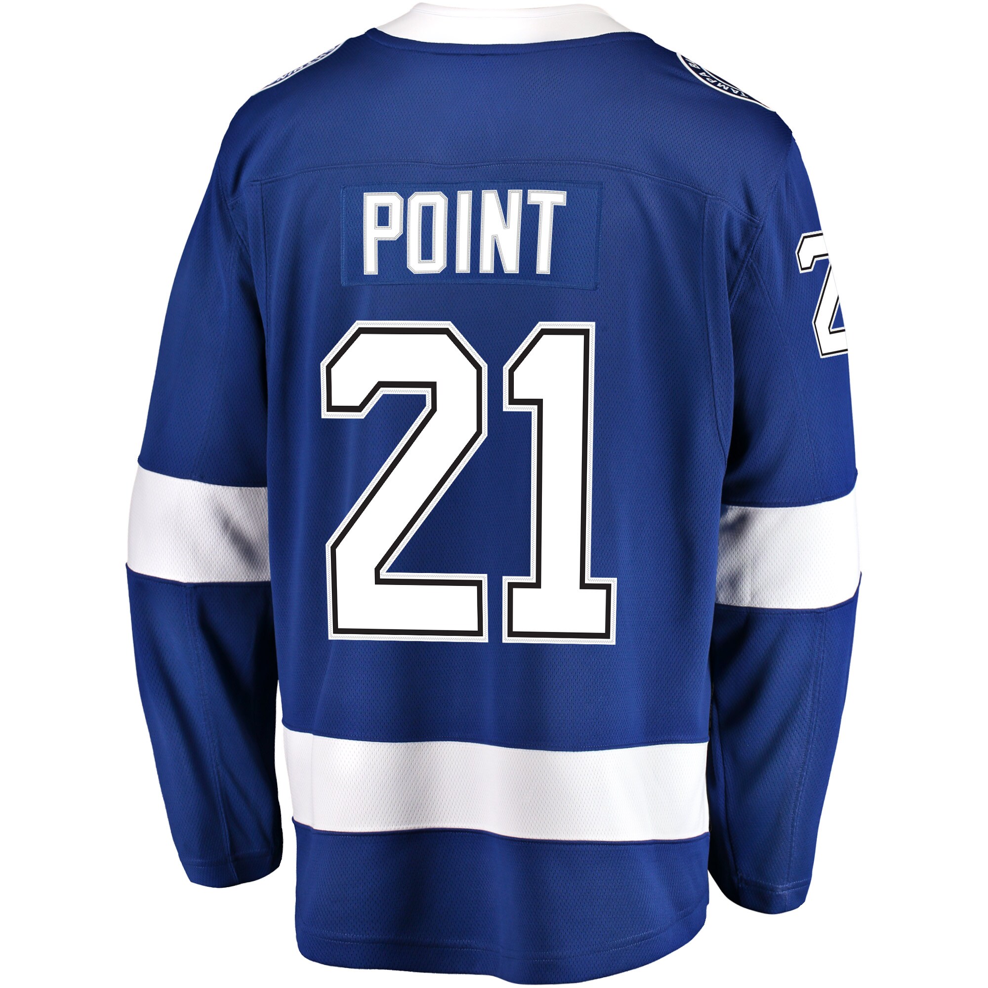 Brayden Point Tampa Bay Lightning Fanatics Branded Home Breakaway Player Jersey - Blue - vstockx
