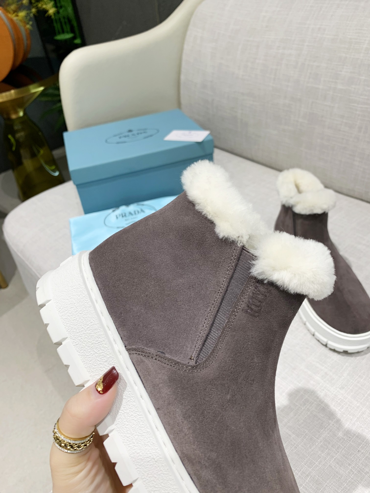 Prada Boots Women 8 - vstockx
