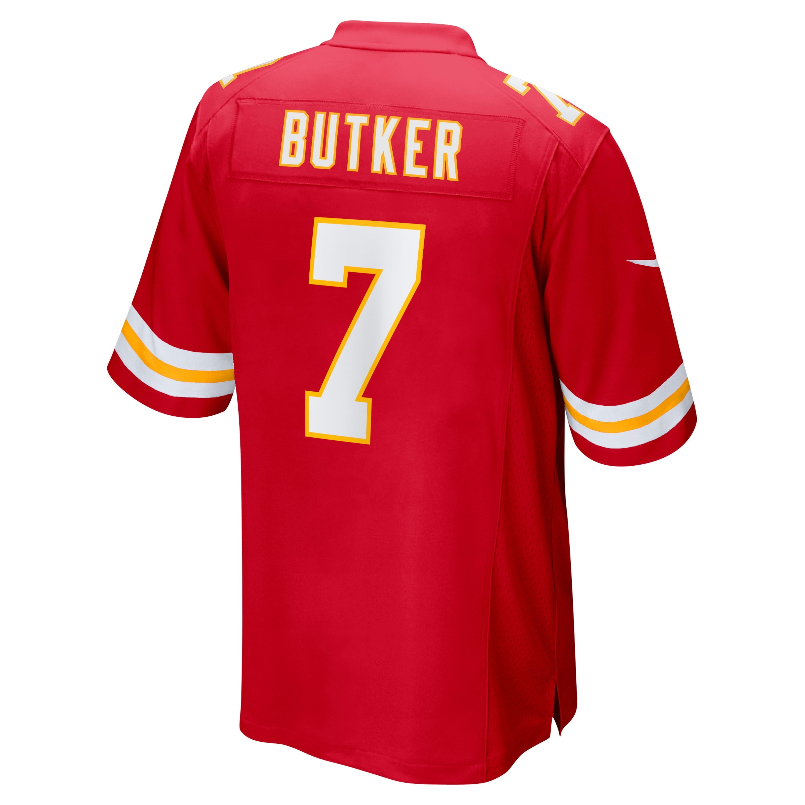 Men's Nike Harrison Butker Red Kansas City Chiefs Game Jersey - vstockx