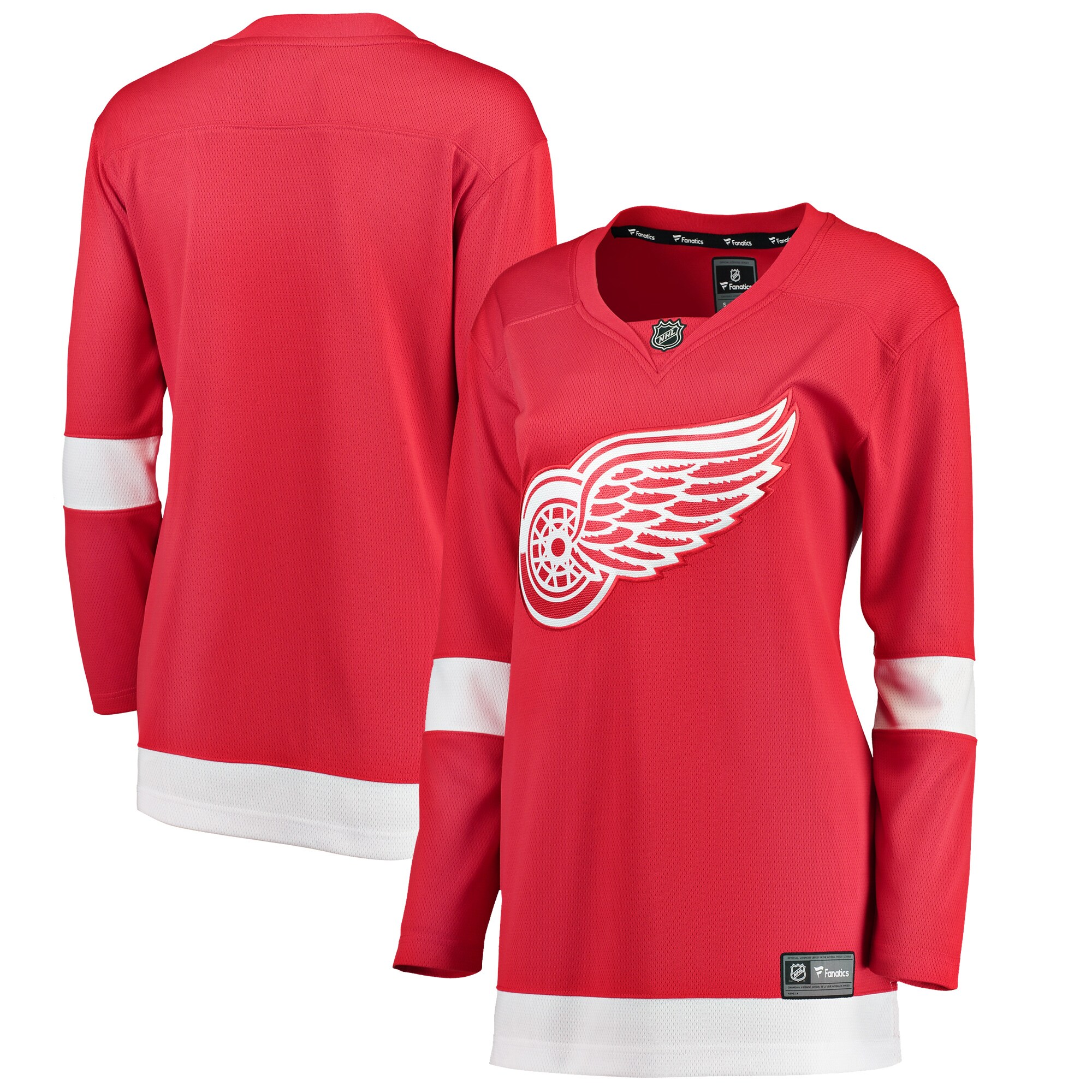 Detroit Red Wings Fanatics Branded Women's Breakaway Home Jersey - Red - vstockx