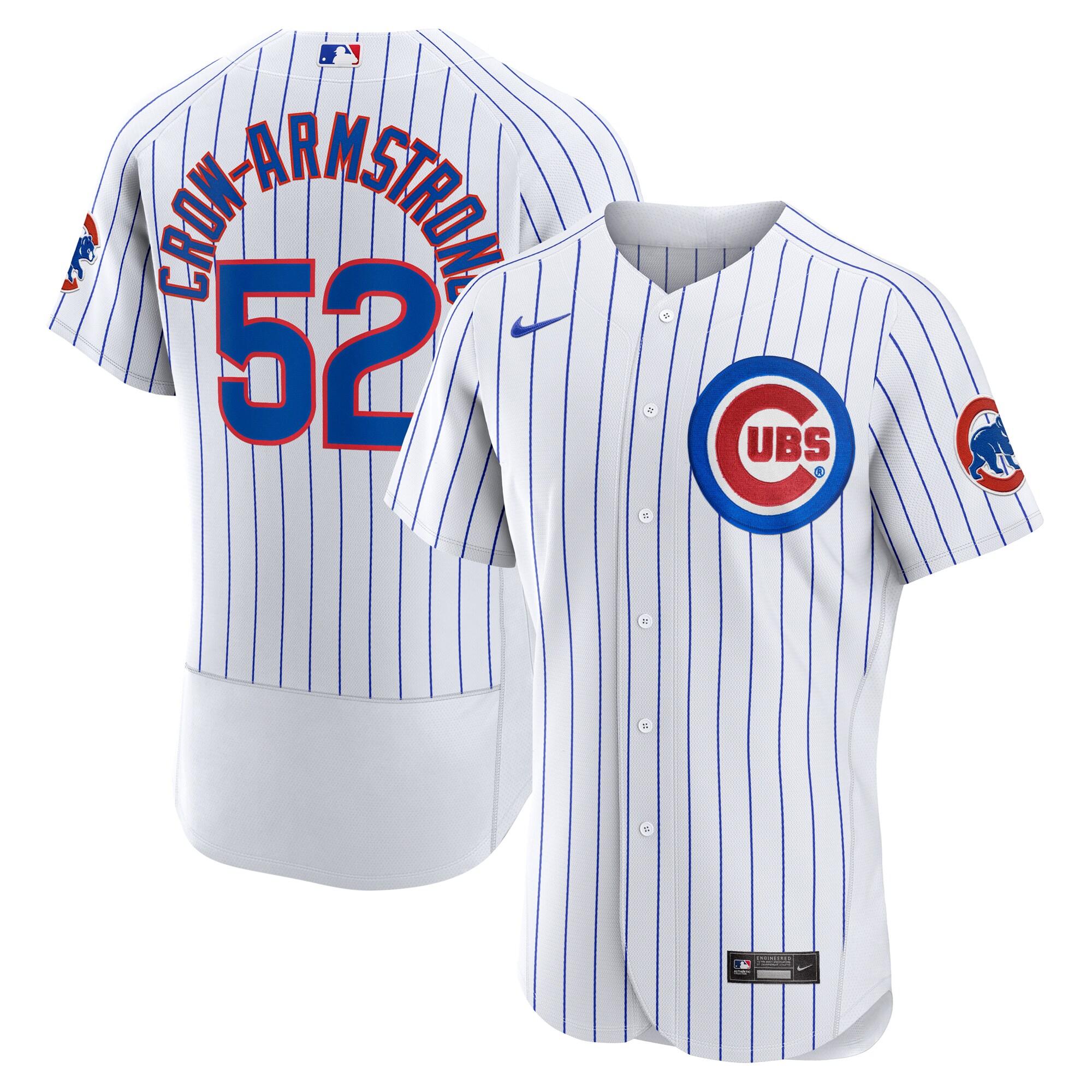 Pete Crow-Armstrong Chicago Cubs Nike Home Authentic Player Jersey - White - vstockx