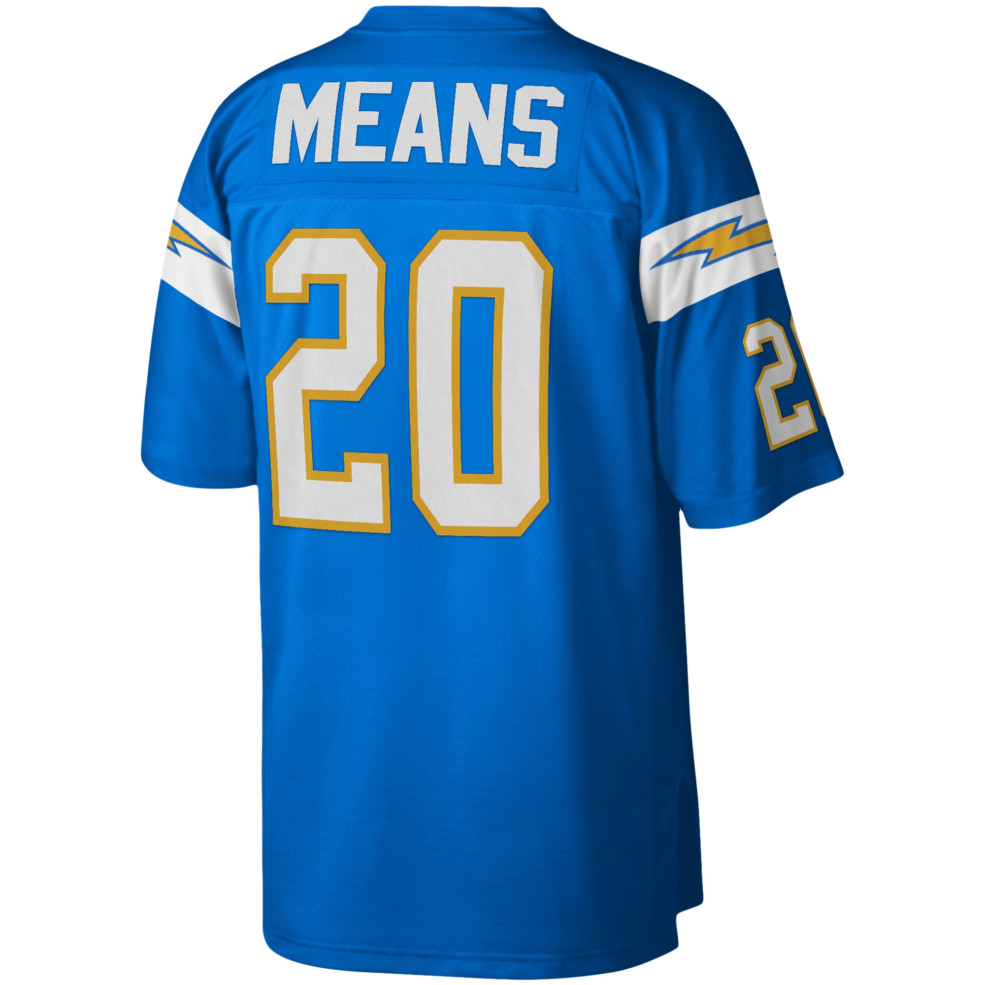 Natrone Means Los Angeles Chargers Mitchell & Ness Legacy Replica Jersey - Powder Blue - vstockx