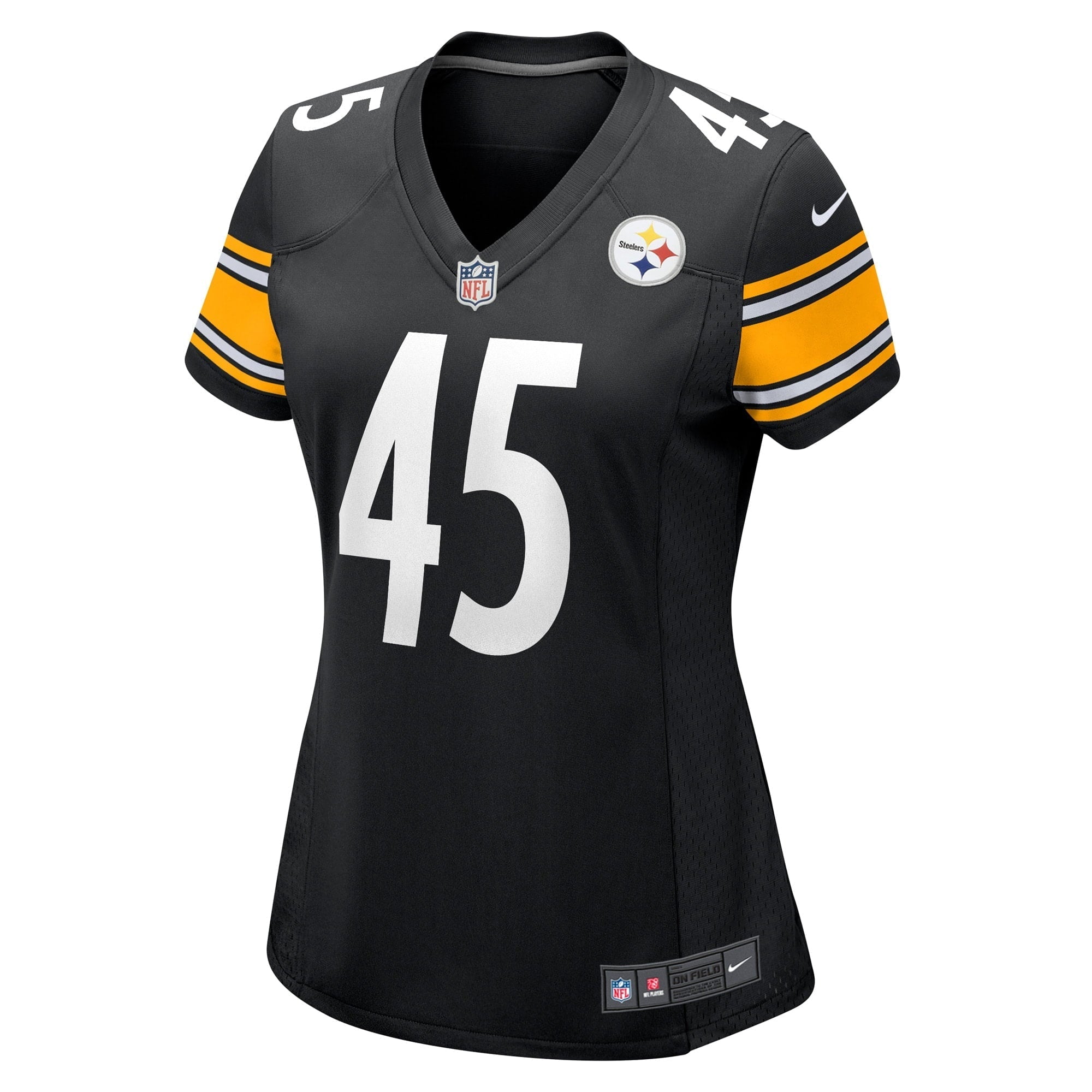 Women's Nike Hamilcar Rashed Jr. Black Pittsburgh Steelers Game Player Jersey - vstockx