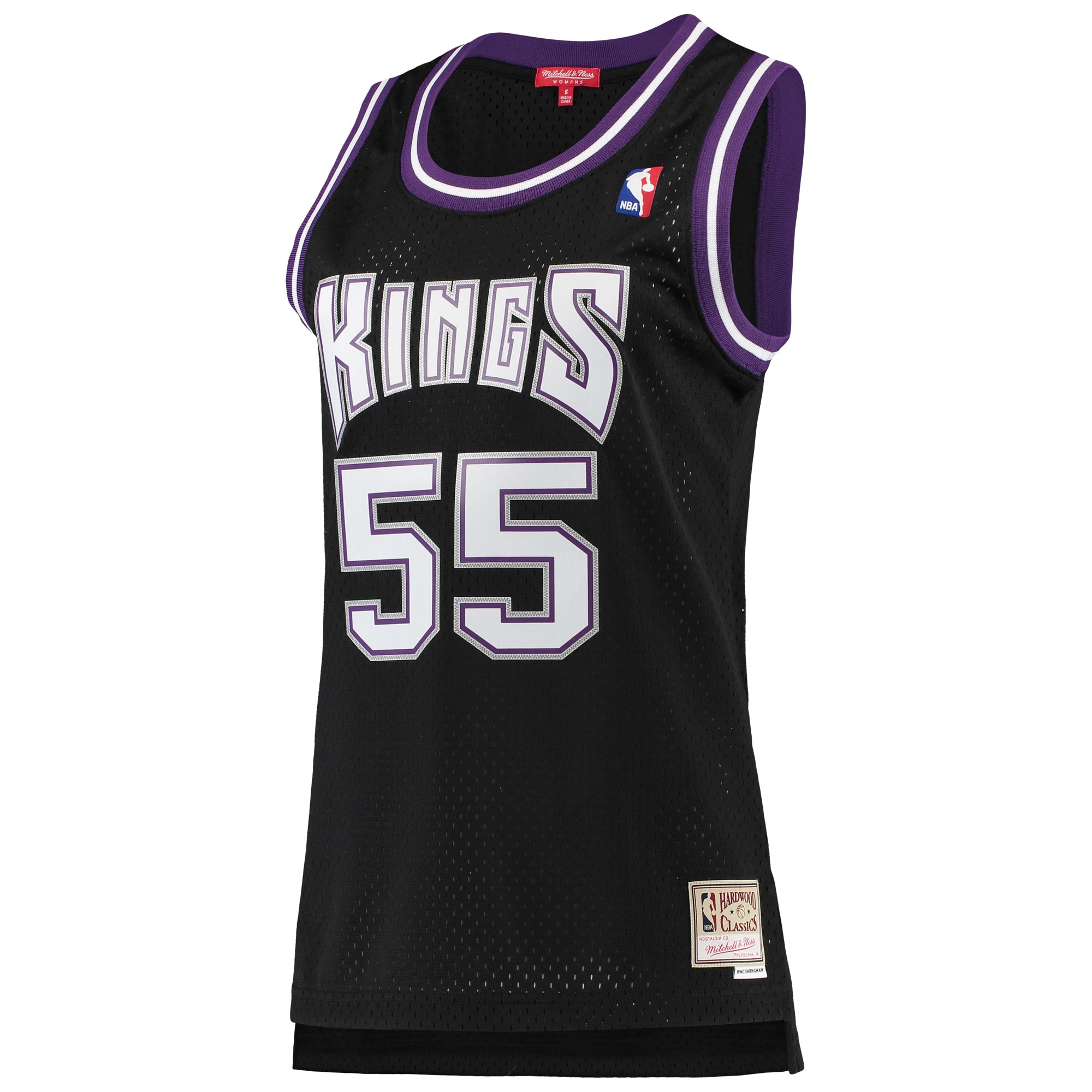 Jason Williams Sacramento Kings Mitchell & Ness Women's 2000-01 Hardwood Classics Swingman Jersey - Black - vstockx